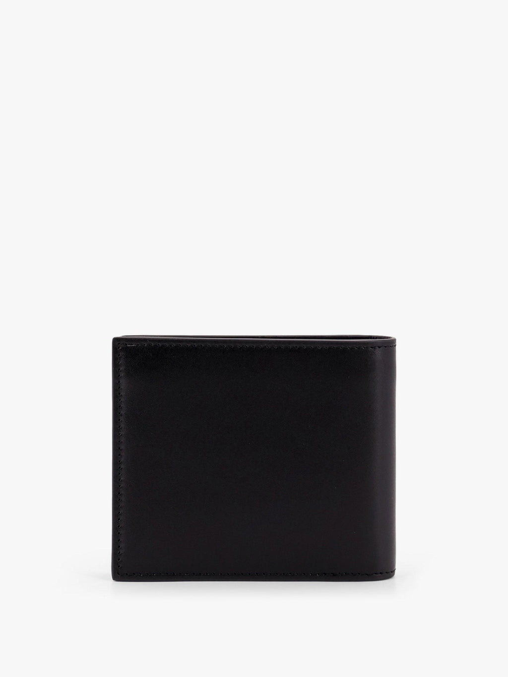 Saint Laurent portefeuille en cuir avec logo lettré