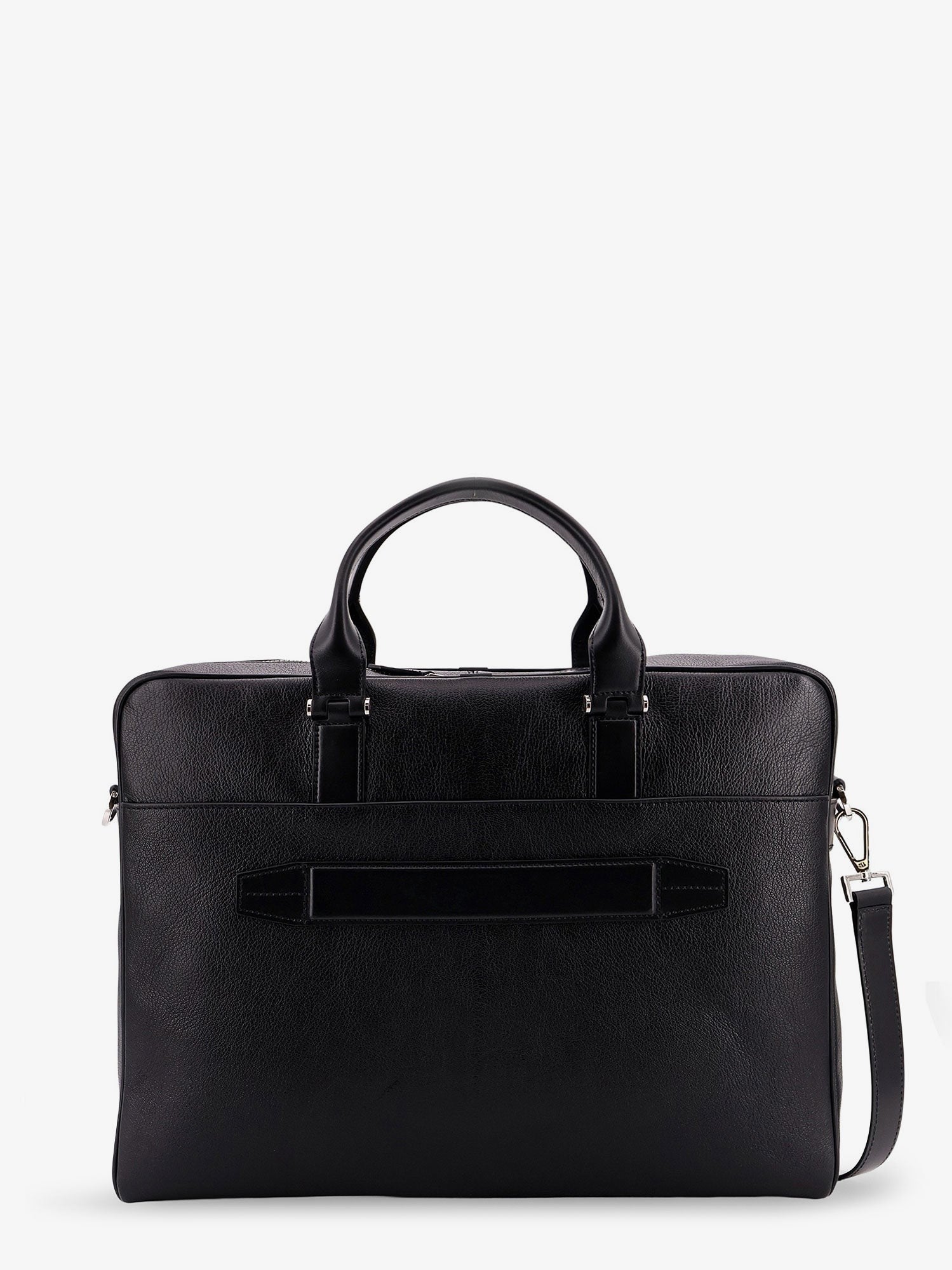 Tom Ford Leder-Aktentasche mit Logo