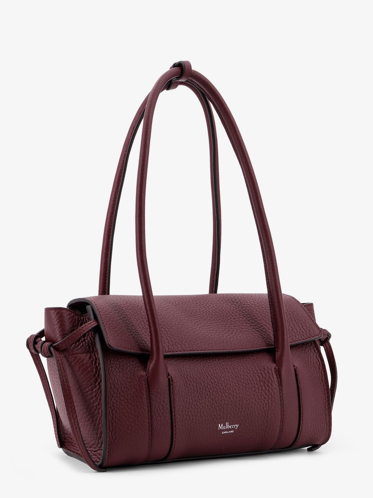 Mulberry Leathershoulder bag with logo