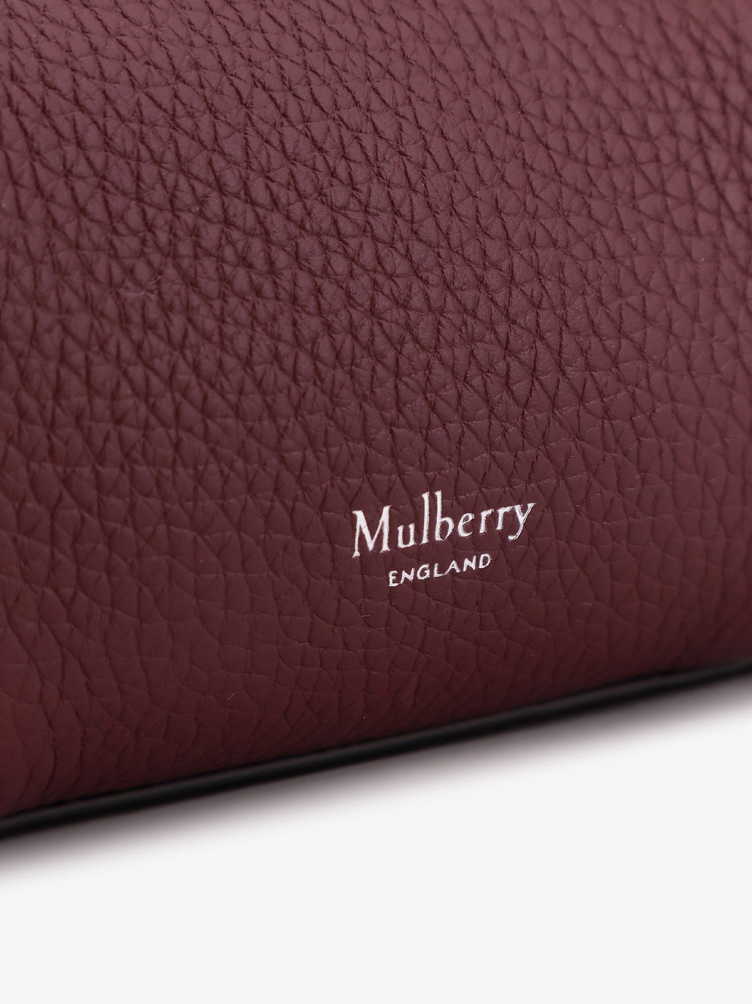 Mulberry Leathershoulder bag with logo