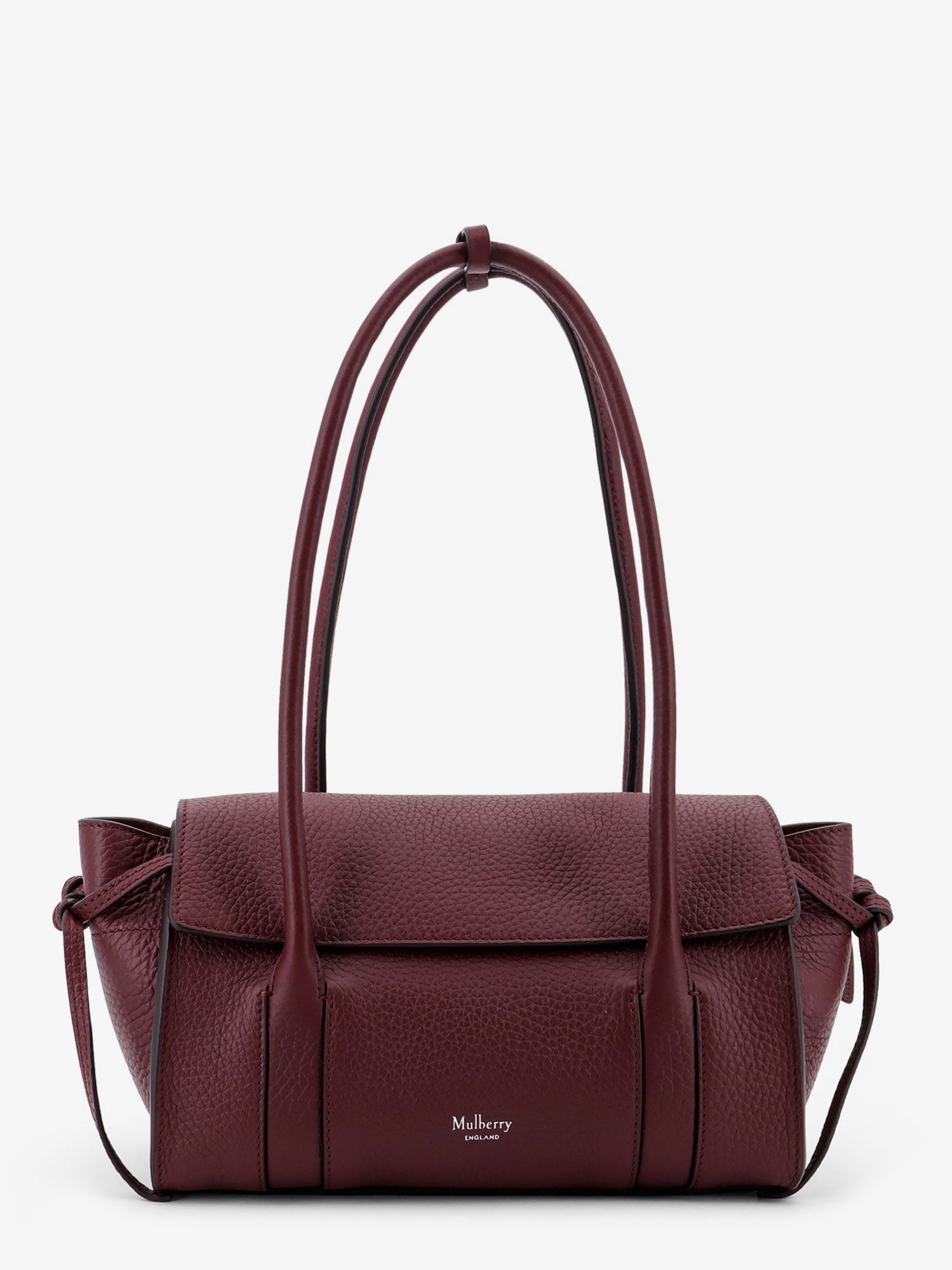 Mulberry Leathershoulder bag with logo