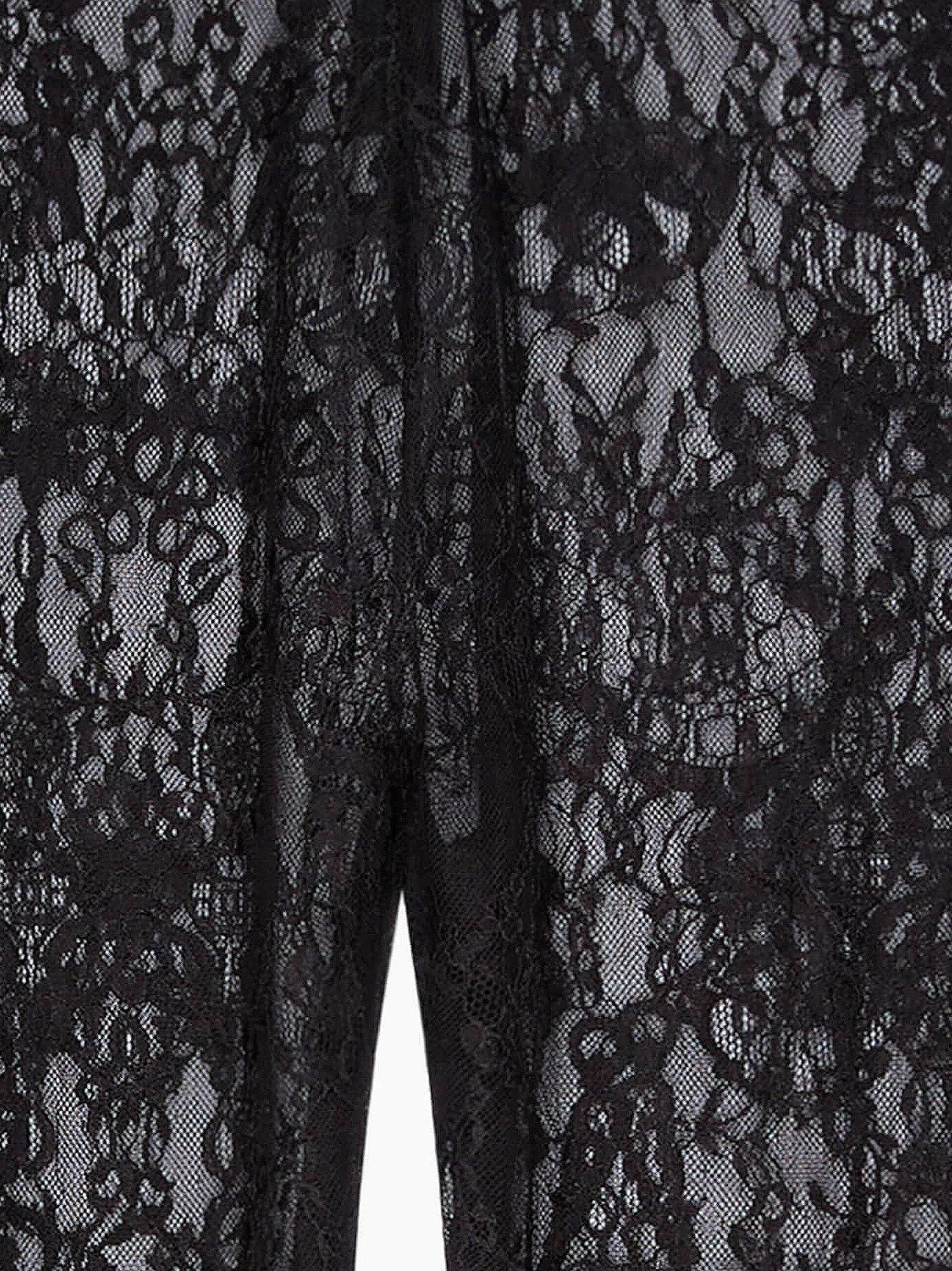Givenchy Legginsy z koronki żyrandolowej
