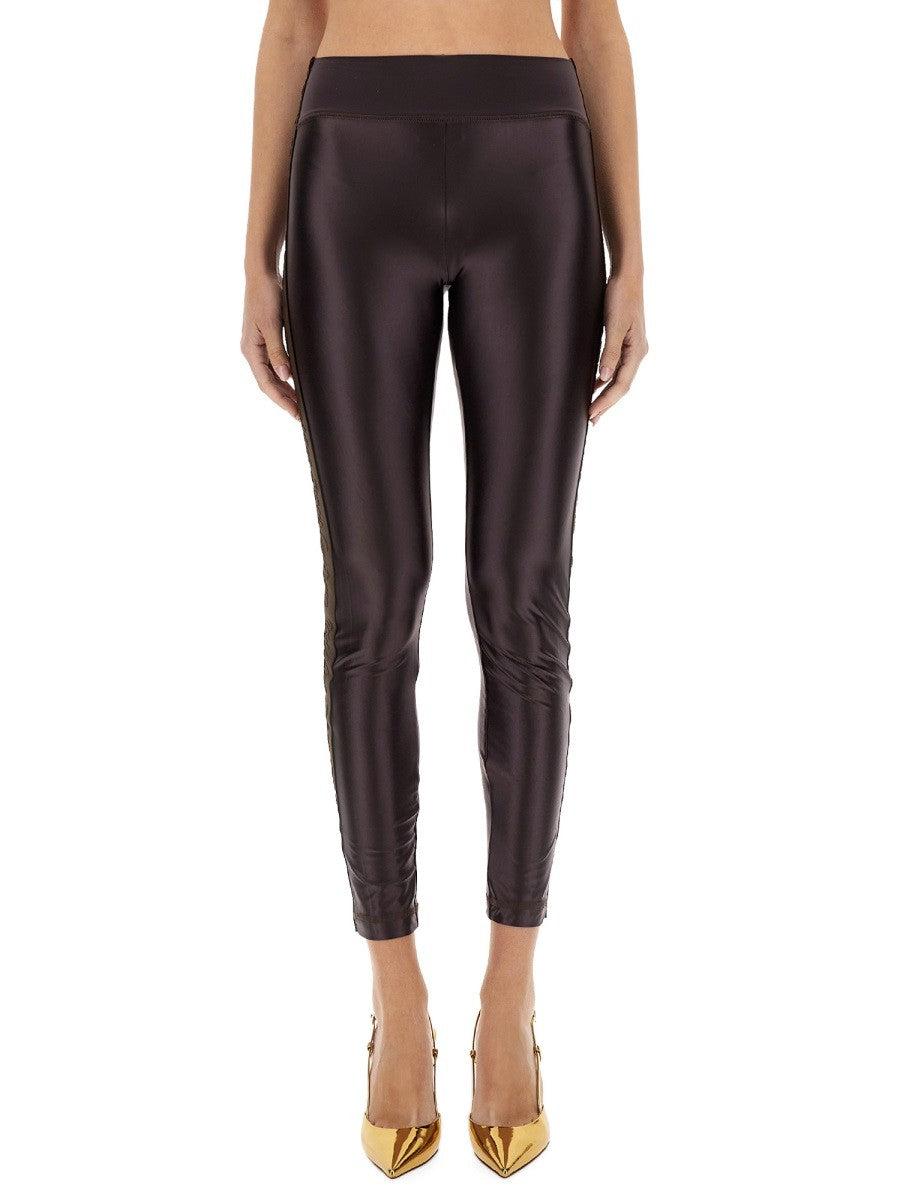 Versace Jeans Couture LEGGINGS MIT LOGOBAND