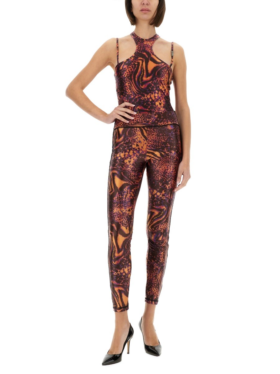 Versace Jeans Couture LEGGINGS MIT PRINT