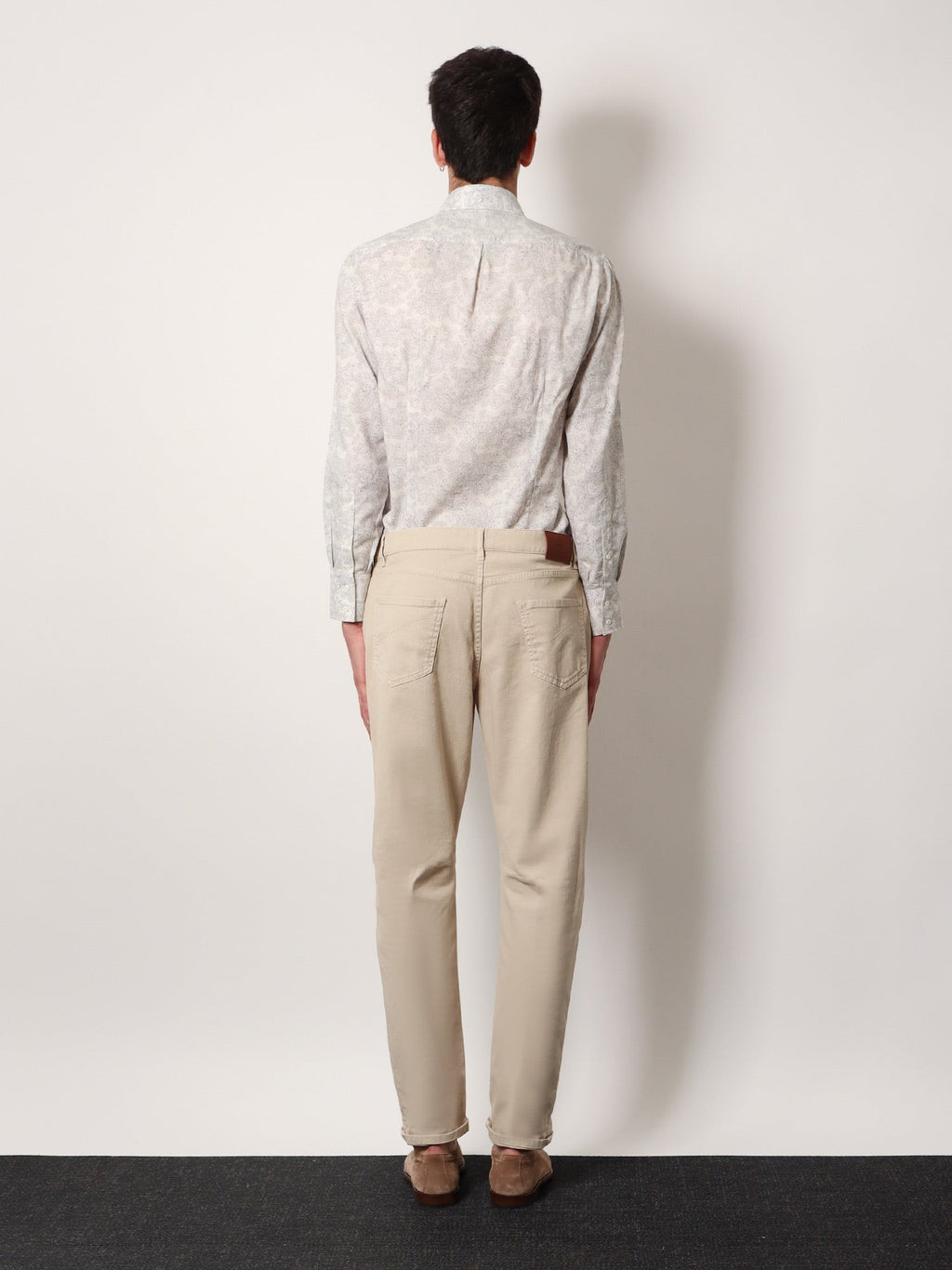 Brunello Cucinelli Calças de ganga de corte descontraído