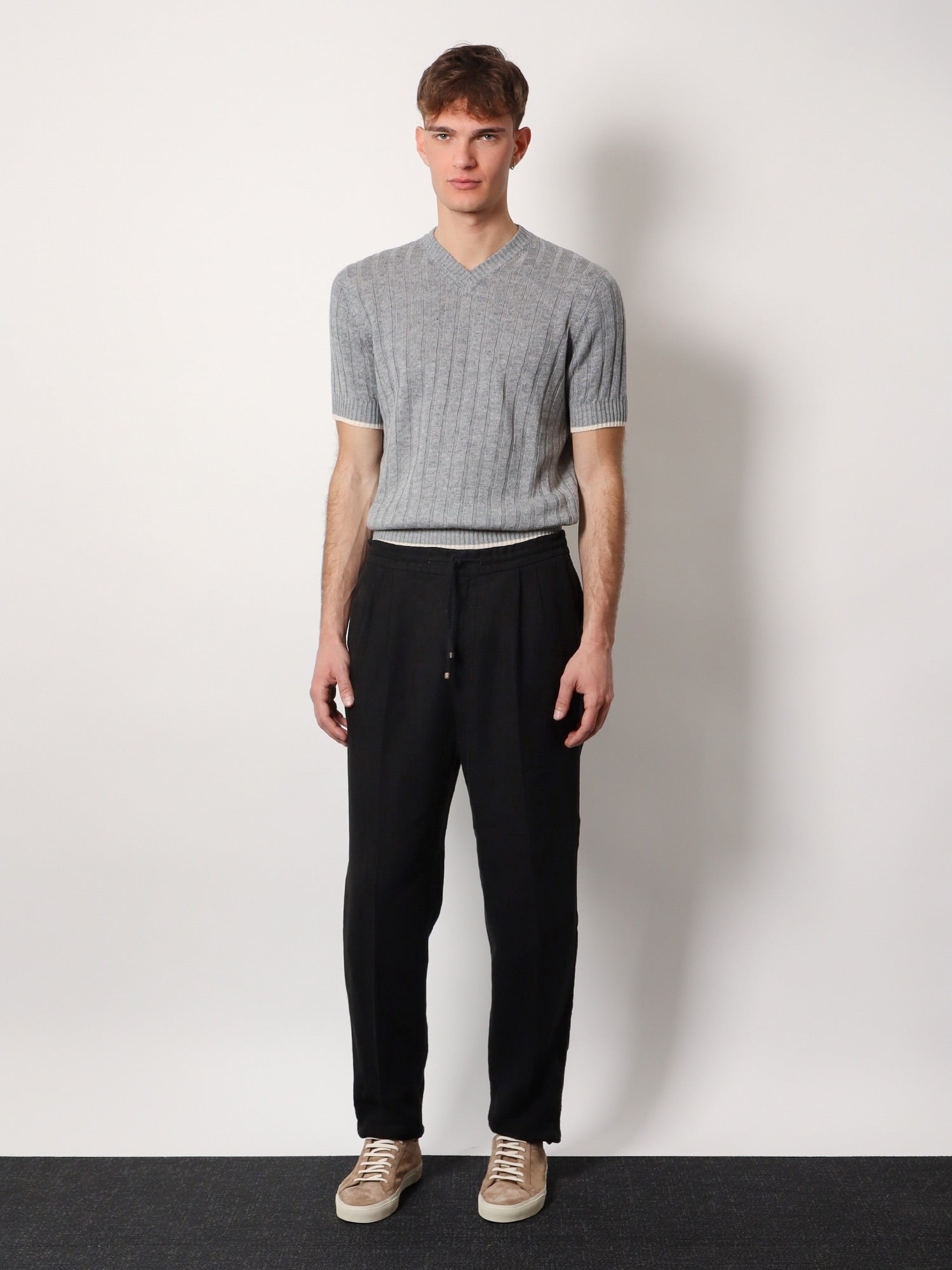 Brunello Cucinelli Leisure Fit Leinenhose