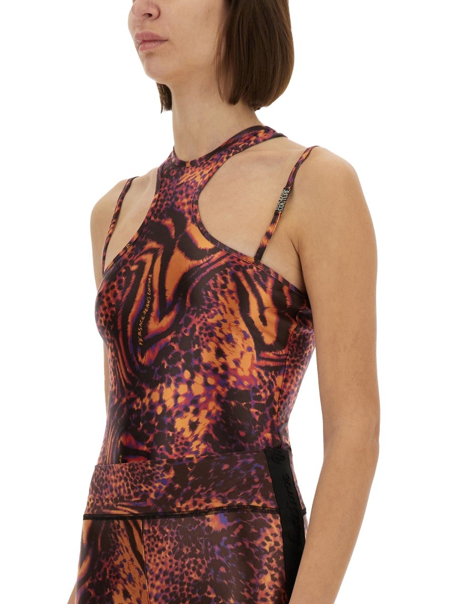 Versace Jeans Couture LEOTARD MIT PRINT