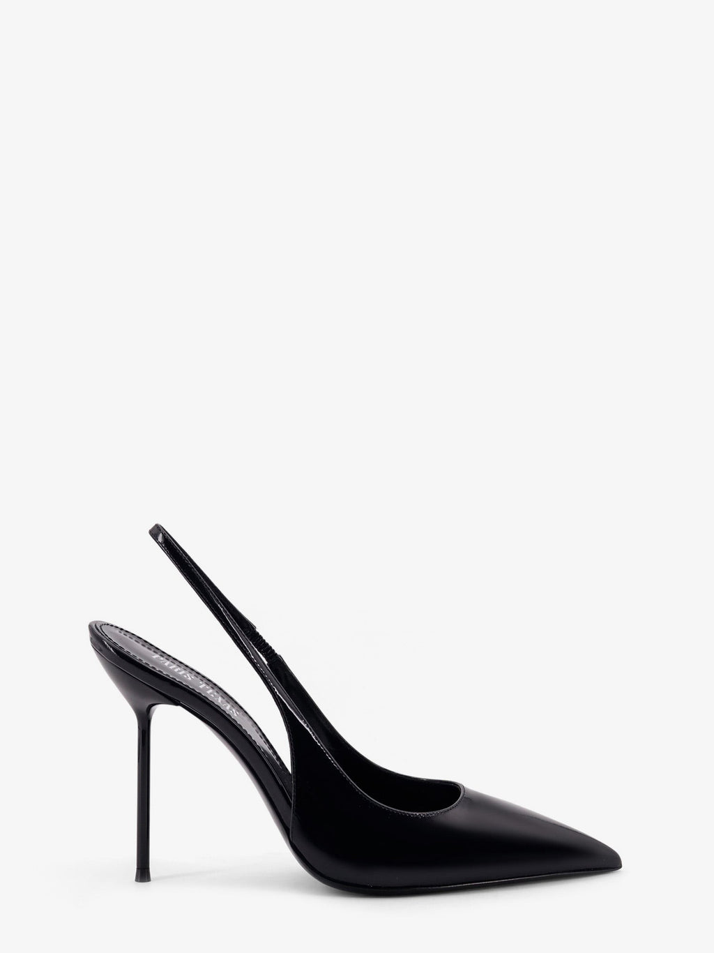 Paris Texas Lidia patent leather slingback decolleté