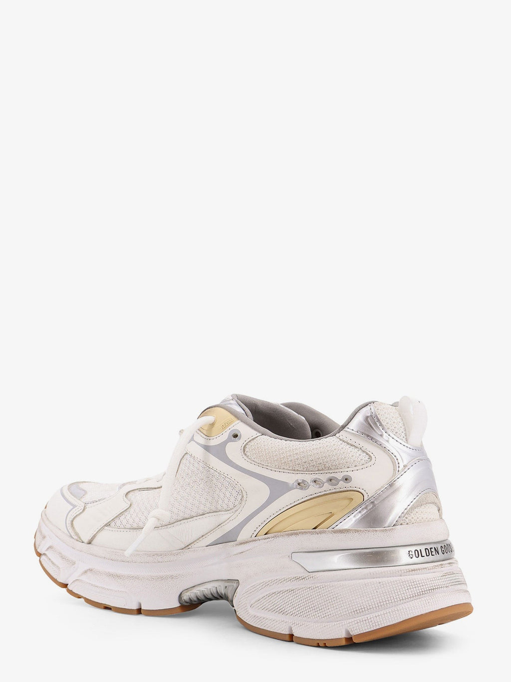 Golden Goose Deluxe Brand Lightstar mesh sneakers with leather inserts
