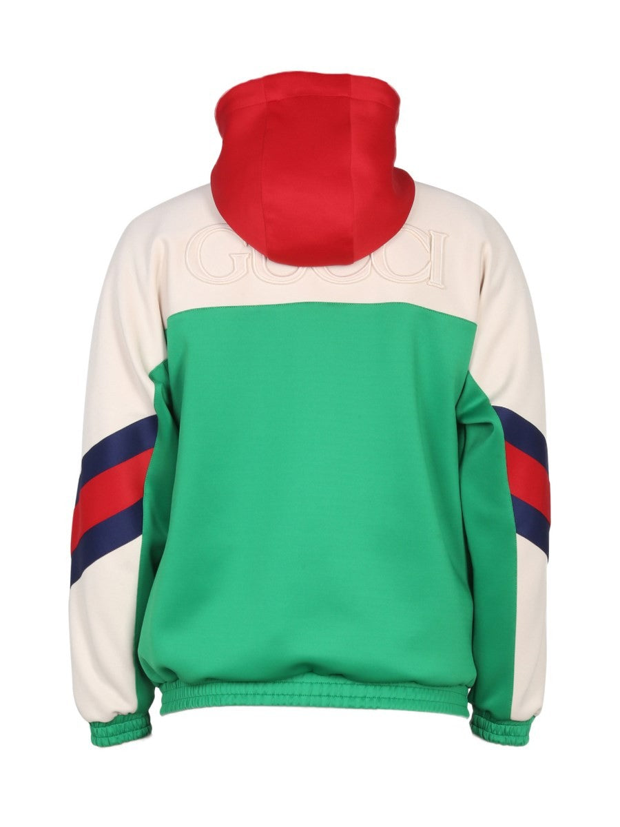 Gucci VESTE LÉGÈRE EN NÉOPRÈNE ZIPPÉE