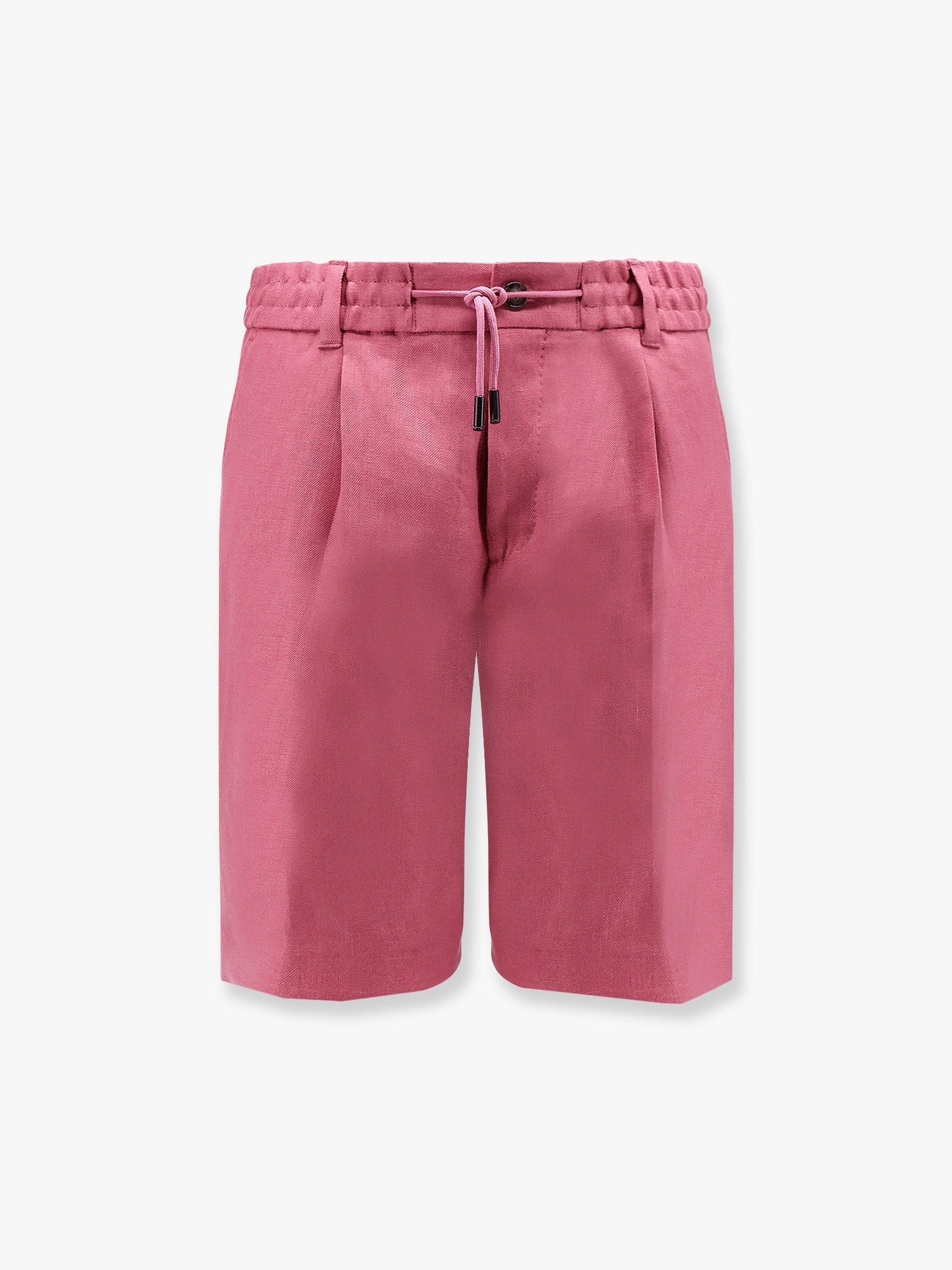 Boss Linen bermuda shorts