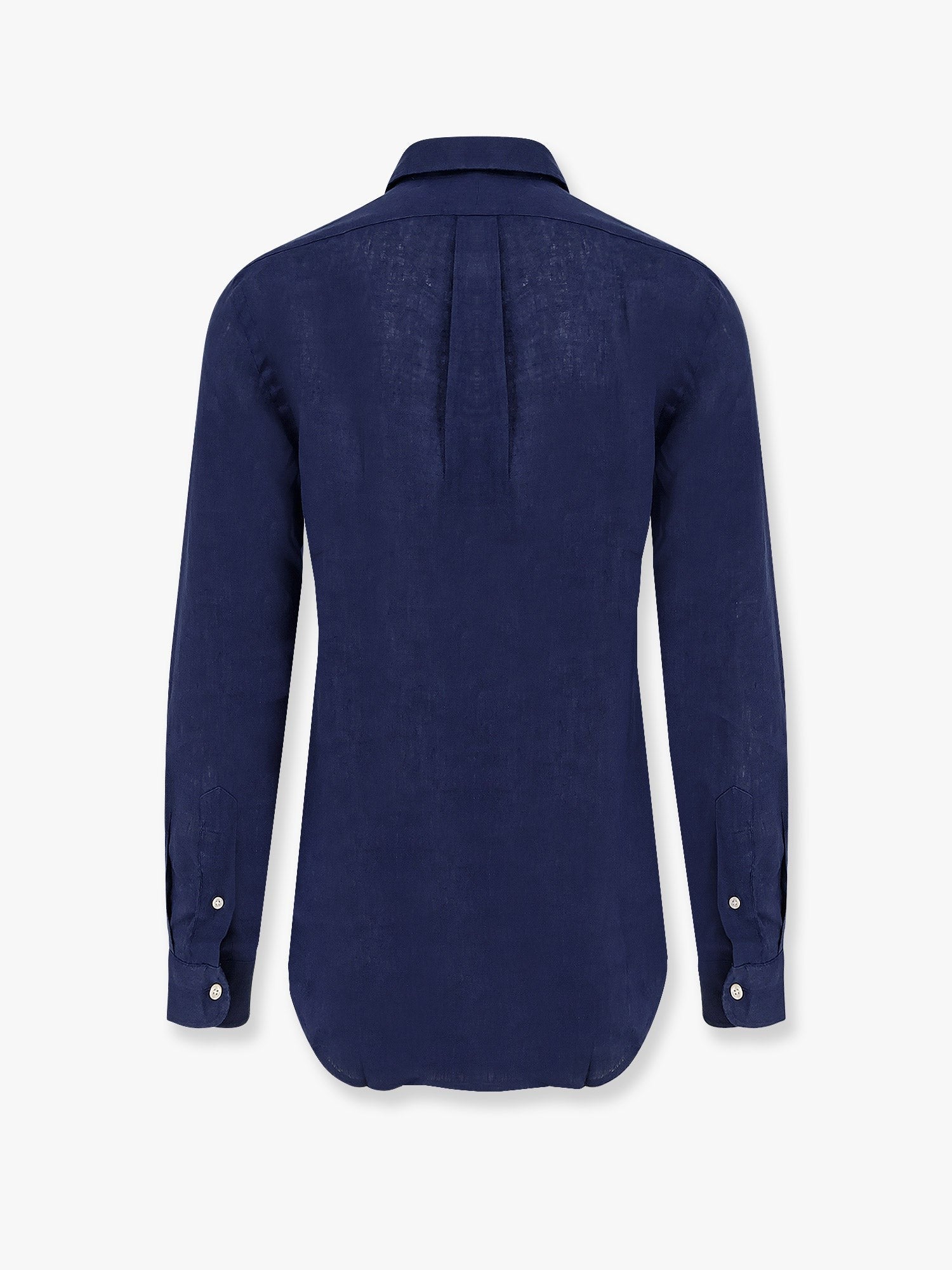 Boss Slim fit λινό πουκάμισο