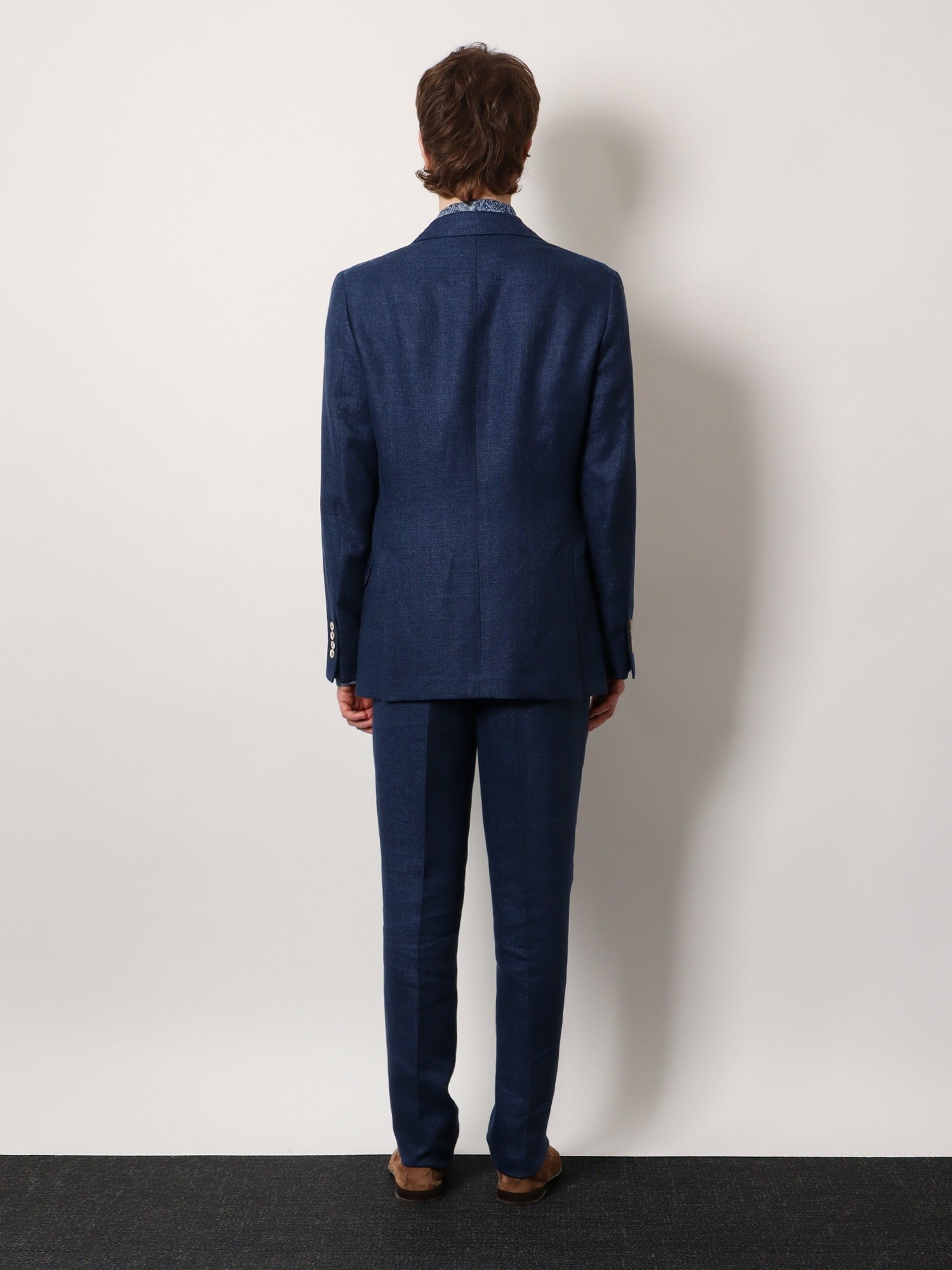 Brunello Cucinelli Linen, silk and wool blazer