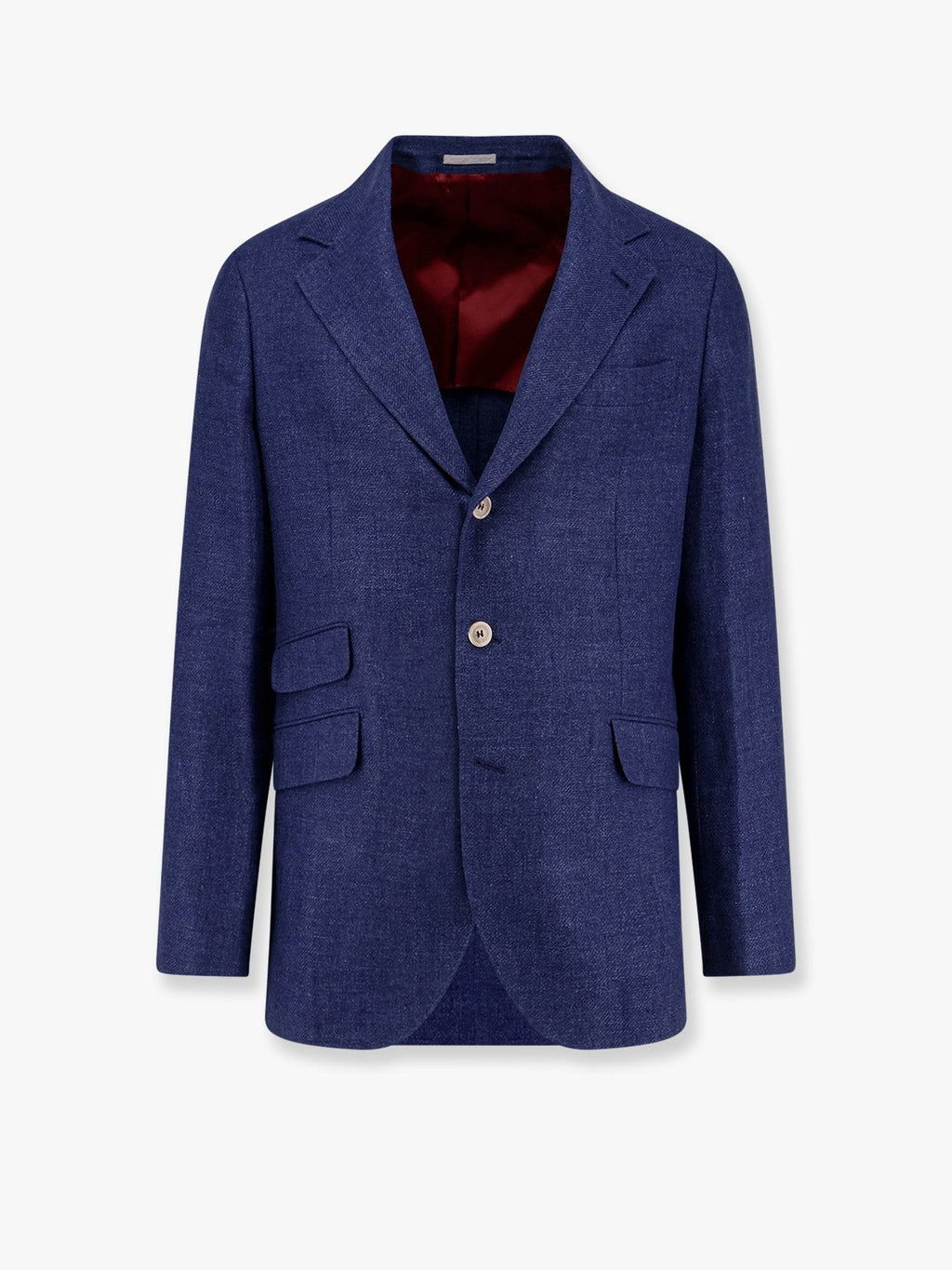 Brunello Cucinelli Linen, silk and wool blazer