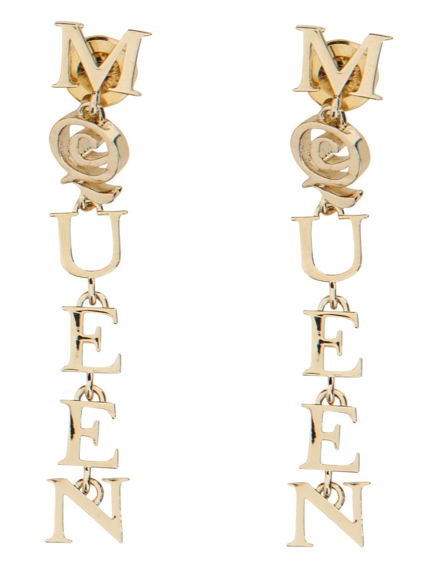 Alexander Mcqueen LOGO NÁUŠNICE
