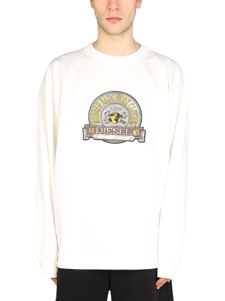 Diesel SWEAT-SHIRT PATCH LOGO