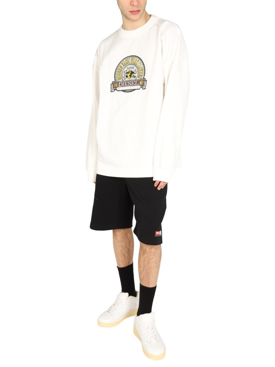 Diesel SWEAT-SHIRT PATCH LOGO