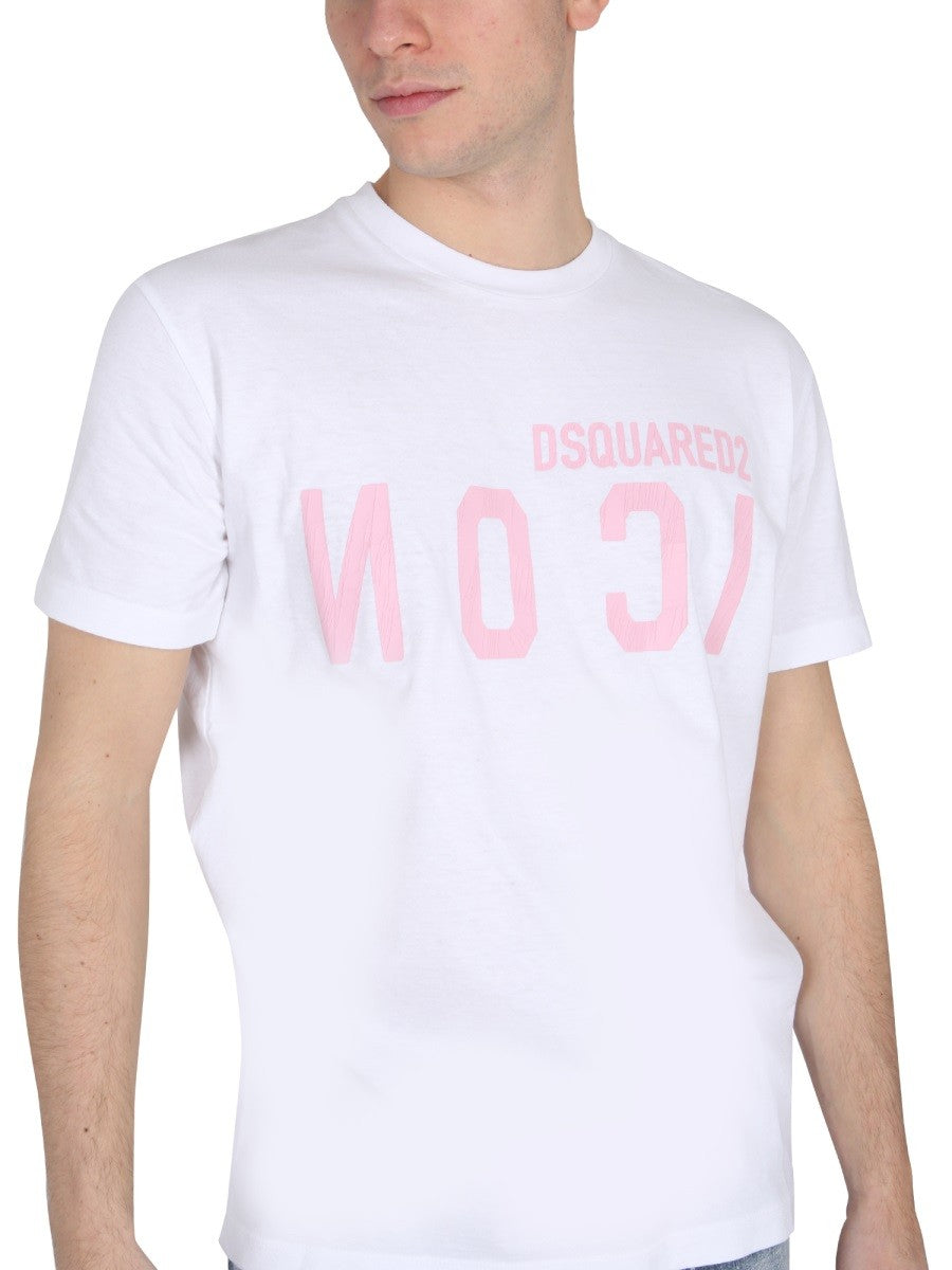 Dsquared2 T-SHIRT Z NADRUKIEM LOGO