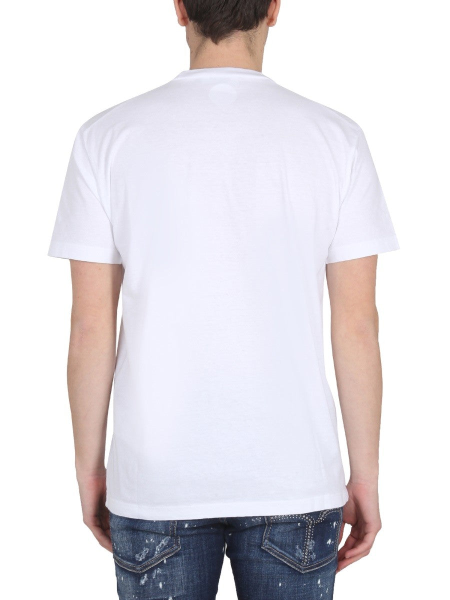 Dsquared2 T-SHIRT Z NADRUKIEM LOGO
