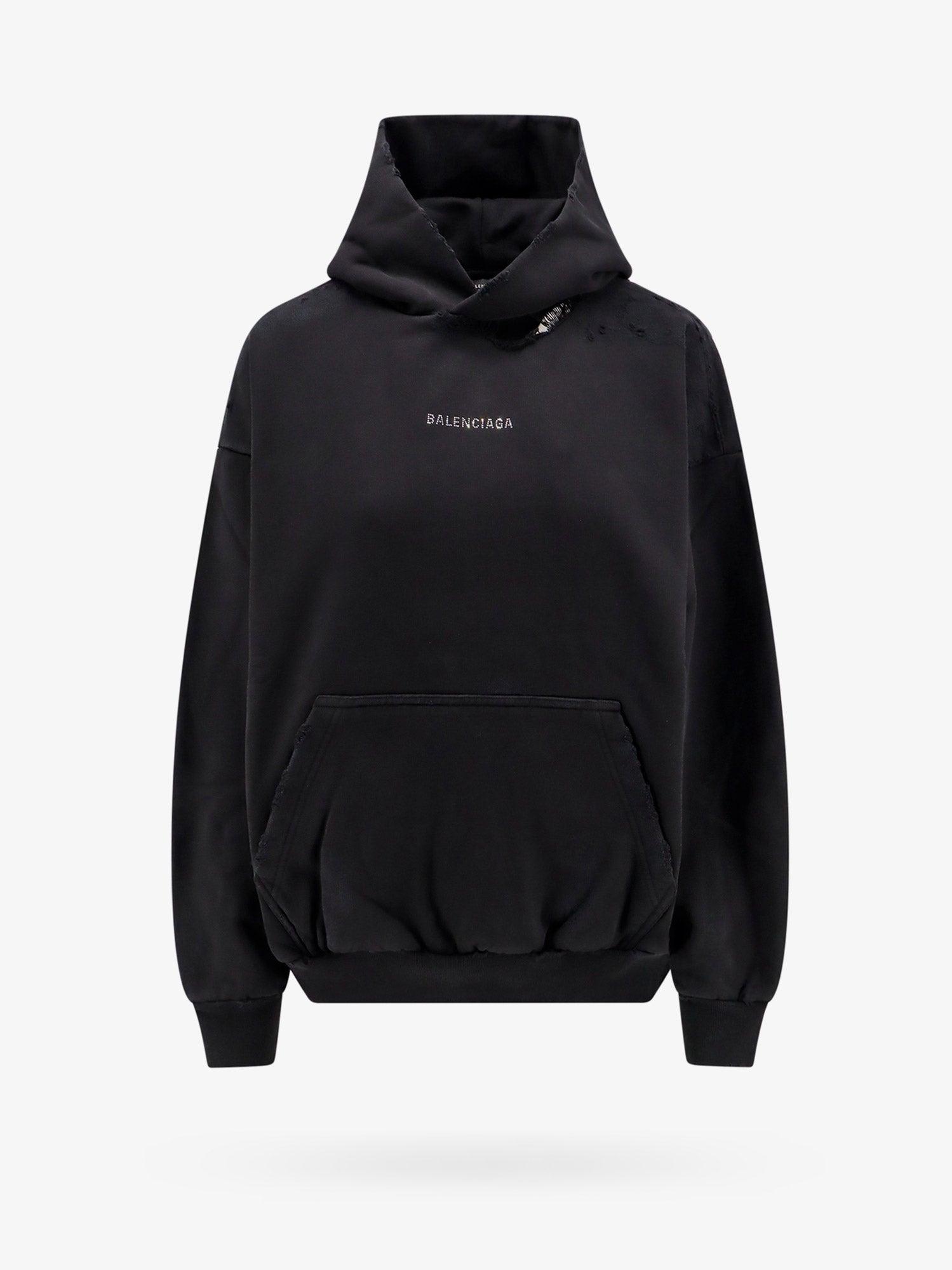 Balenciaga Medvilninis džemperis su logotipu
