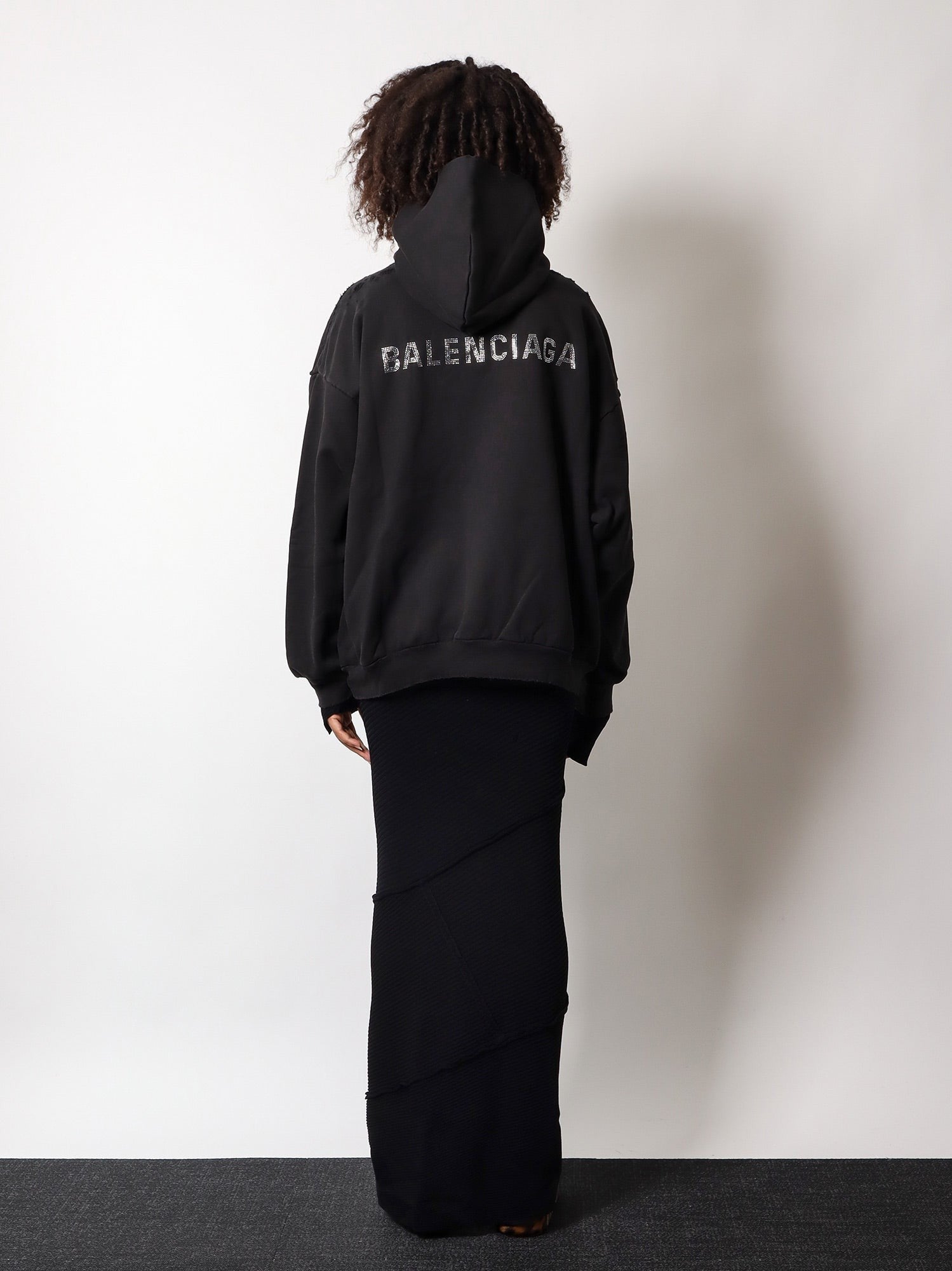 Balenciaga Medvilninis džemperis su logotipu