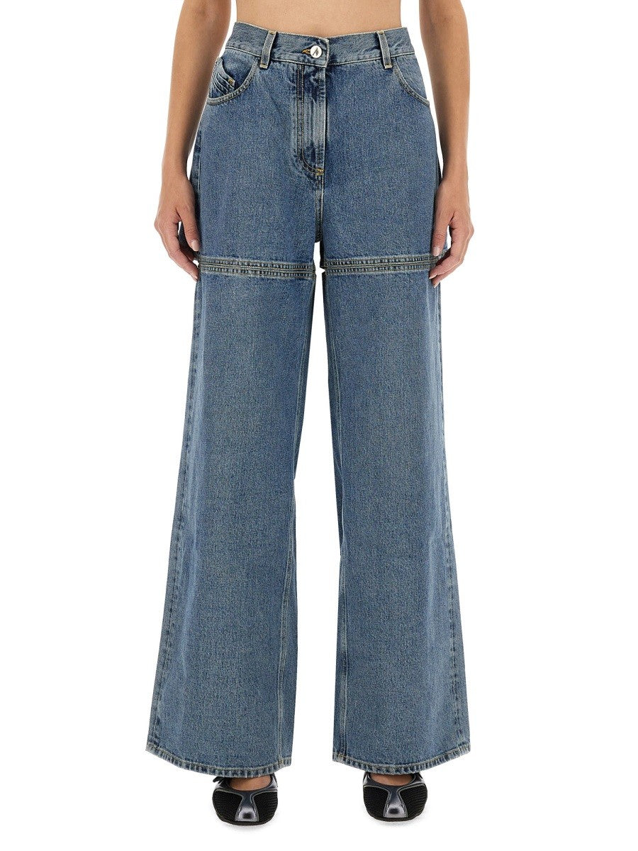 The Attico LONG DENIM JEANS