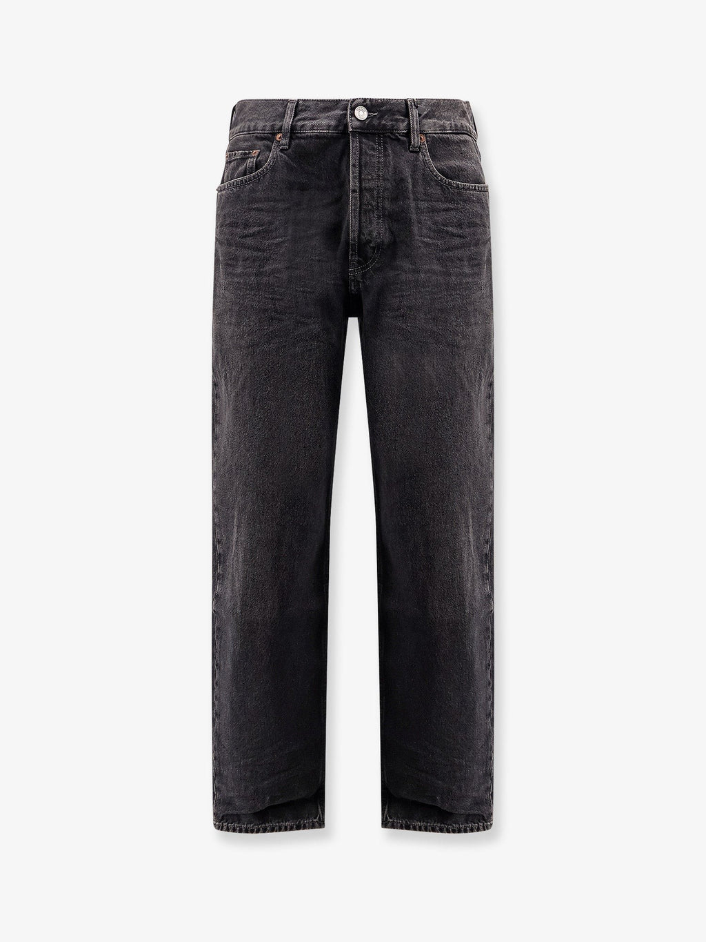 Saint Laurent Long Mick black denim trousers