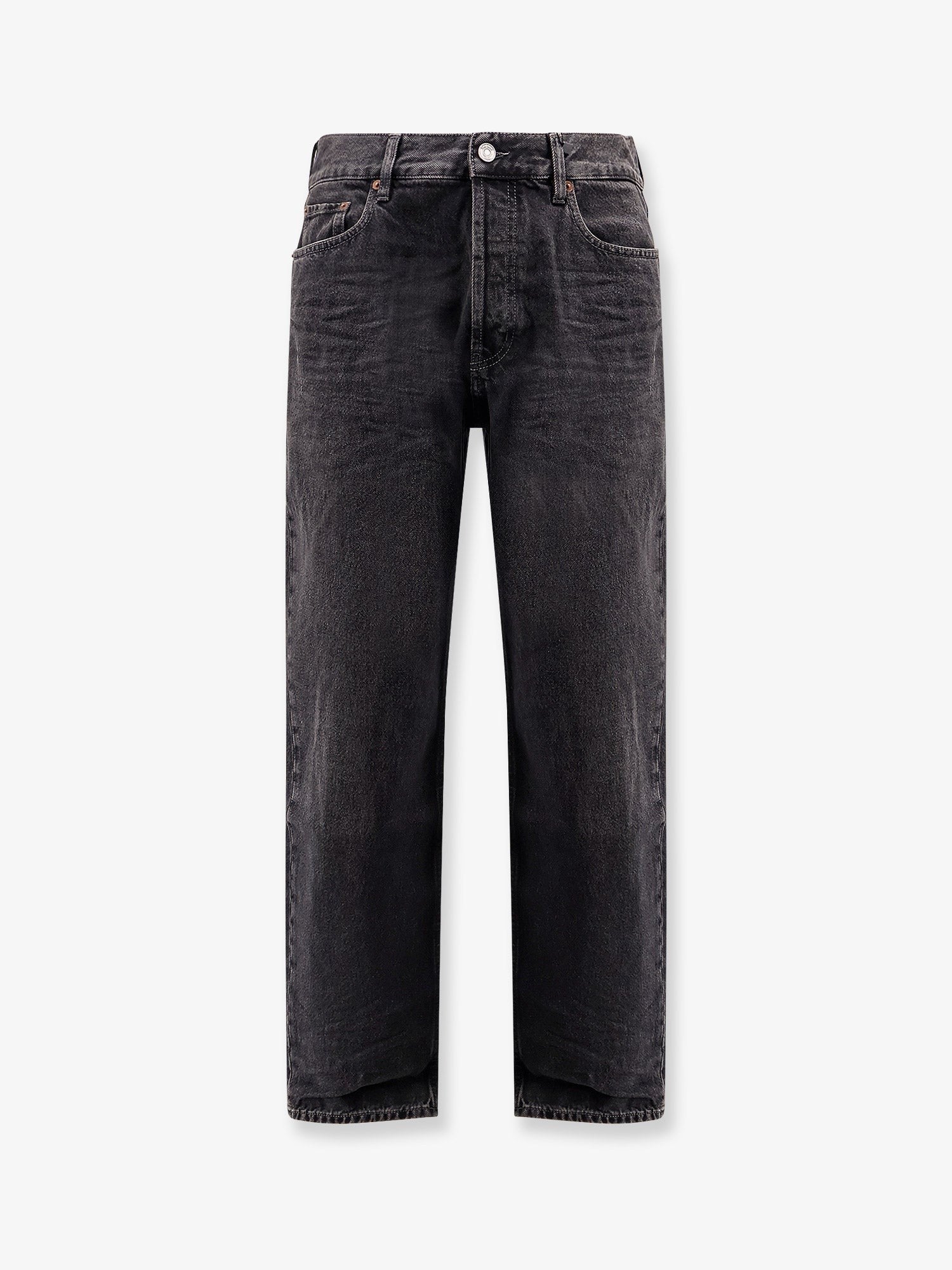Saint Laurent Long Mick black denim trousers