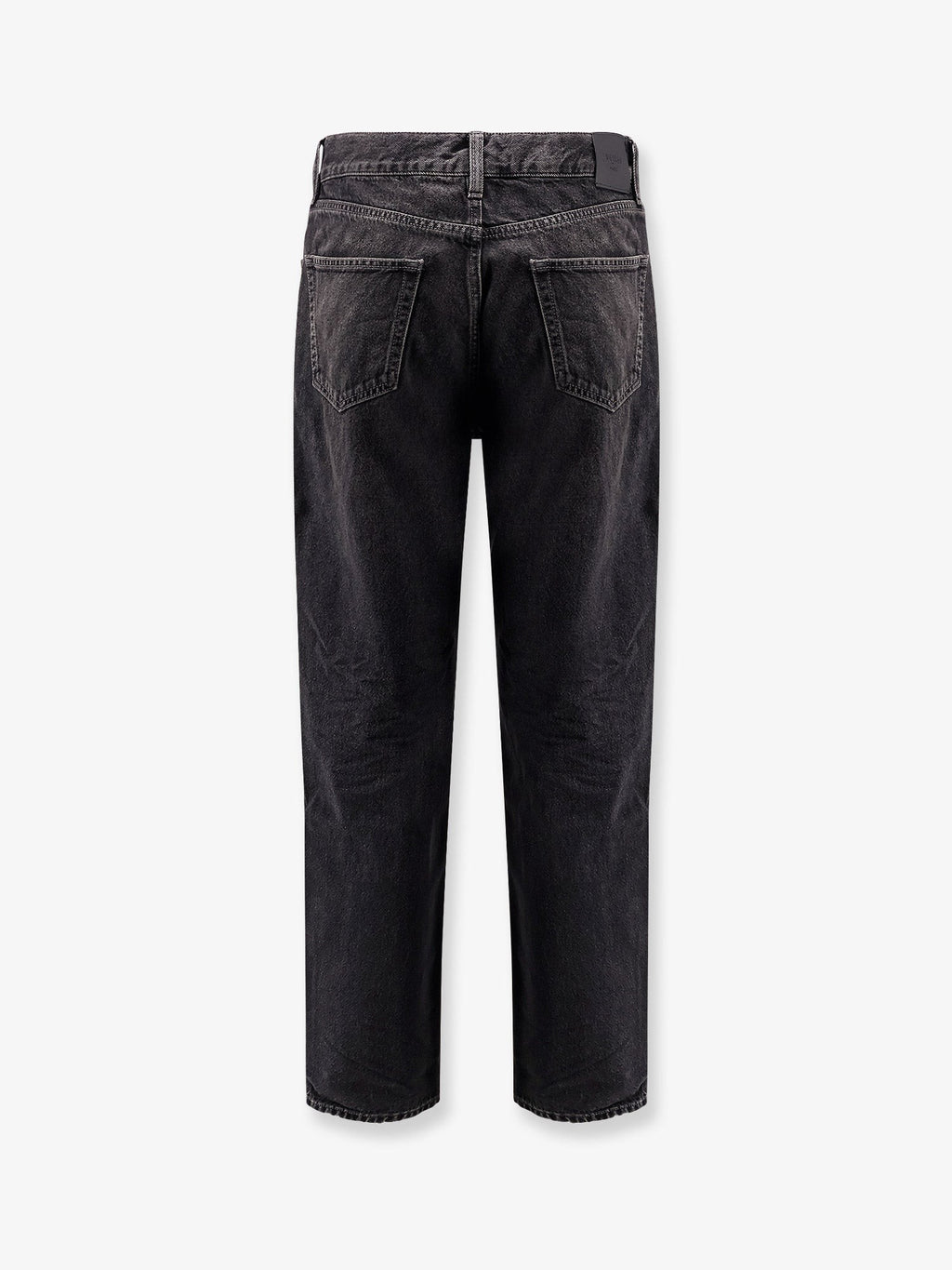 Saint Laurent Long Mick black denim trousers