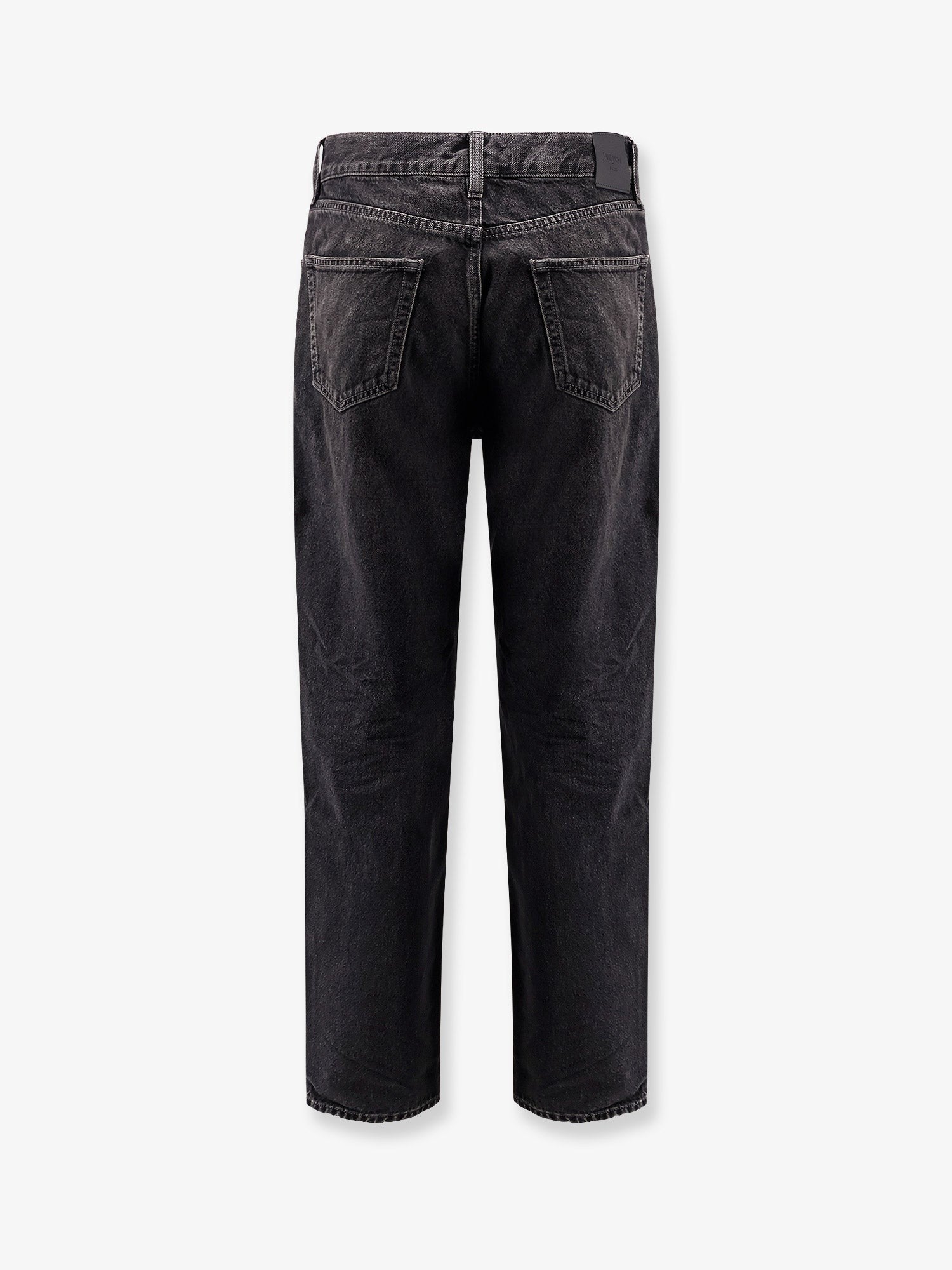 Saint Laurent Long Mick black denim trousers