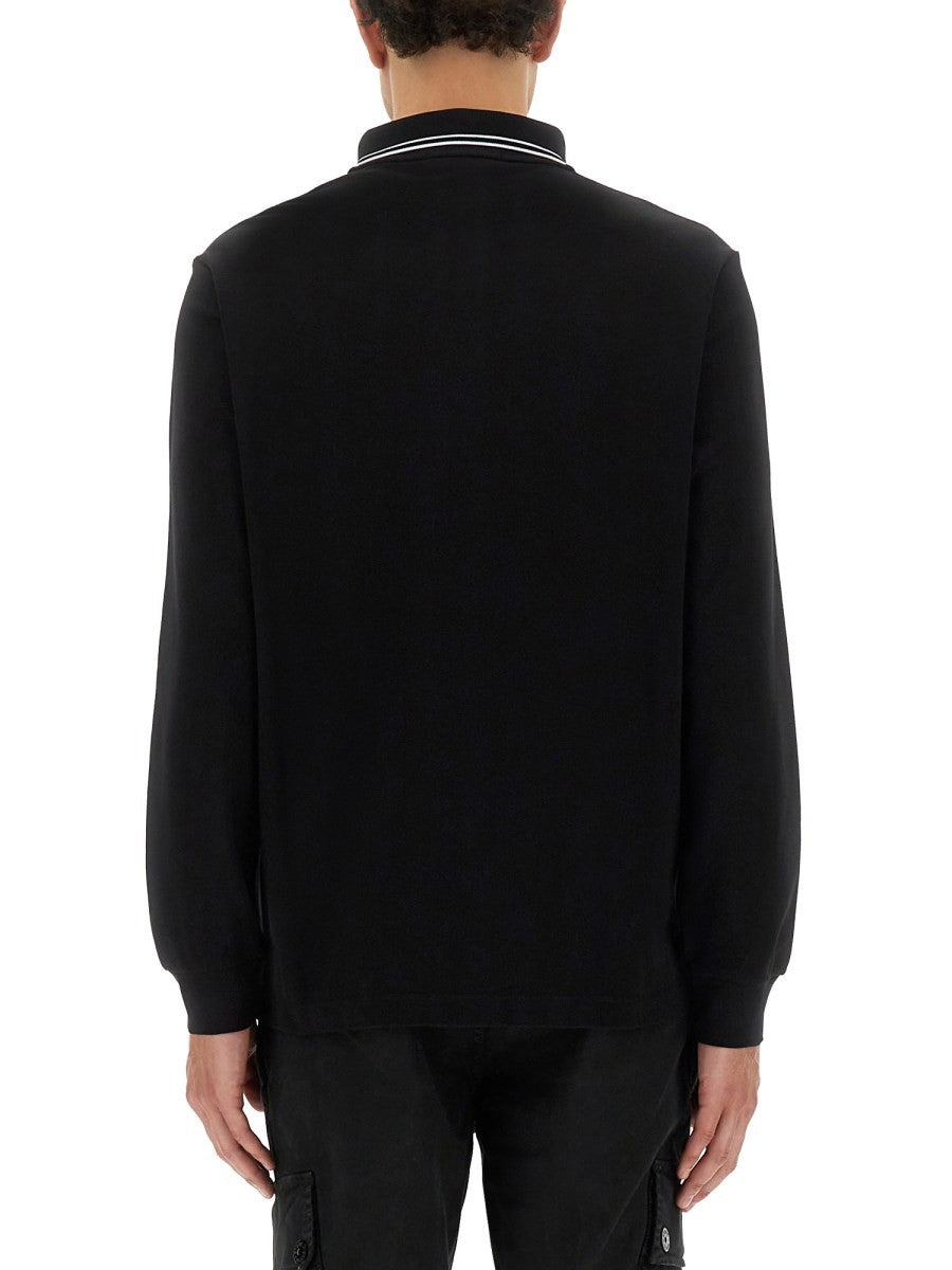 Stone Island LONG-SLEEVED POLO SHIRT