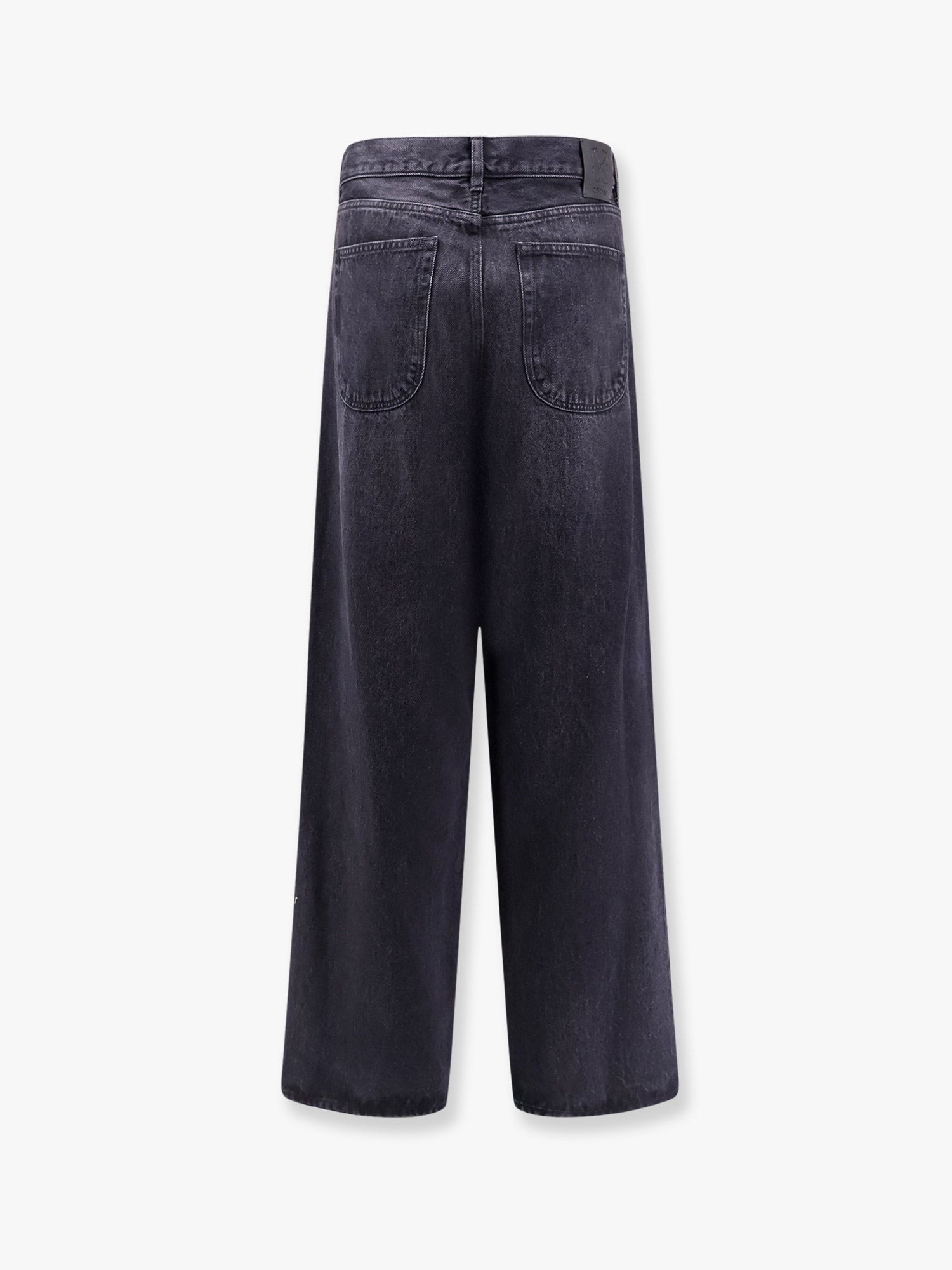 Off White Loose fit black denim trouser