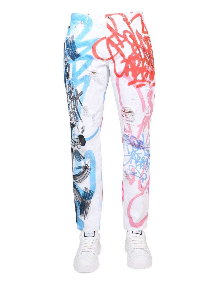 Dolce & Gabbana jeans med løs passform