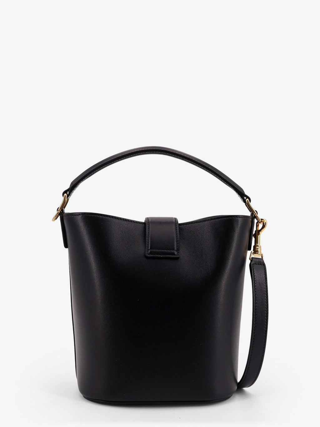 Celine Louise Malá kožená kabelka ve tvaru kbelíku