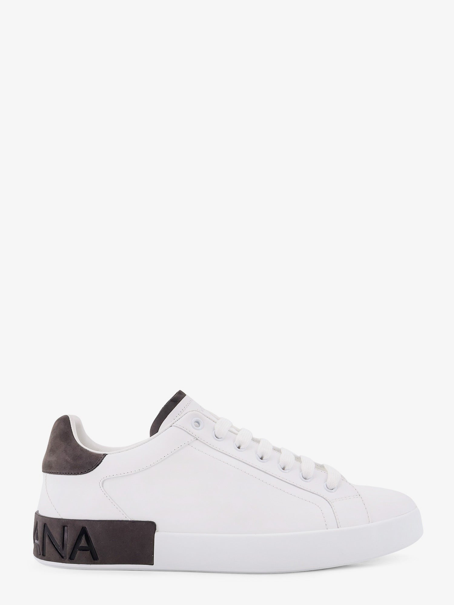 Dolce & Gabbana ZAPATILLAS DE PIEL DE CAÑA BAJA