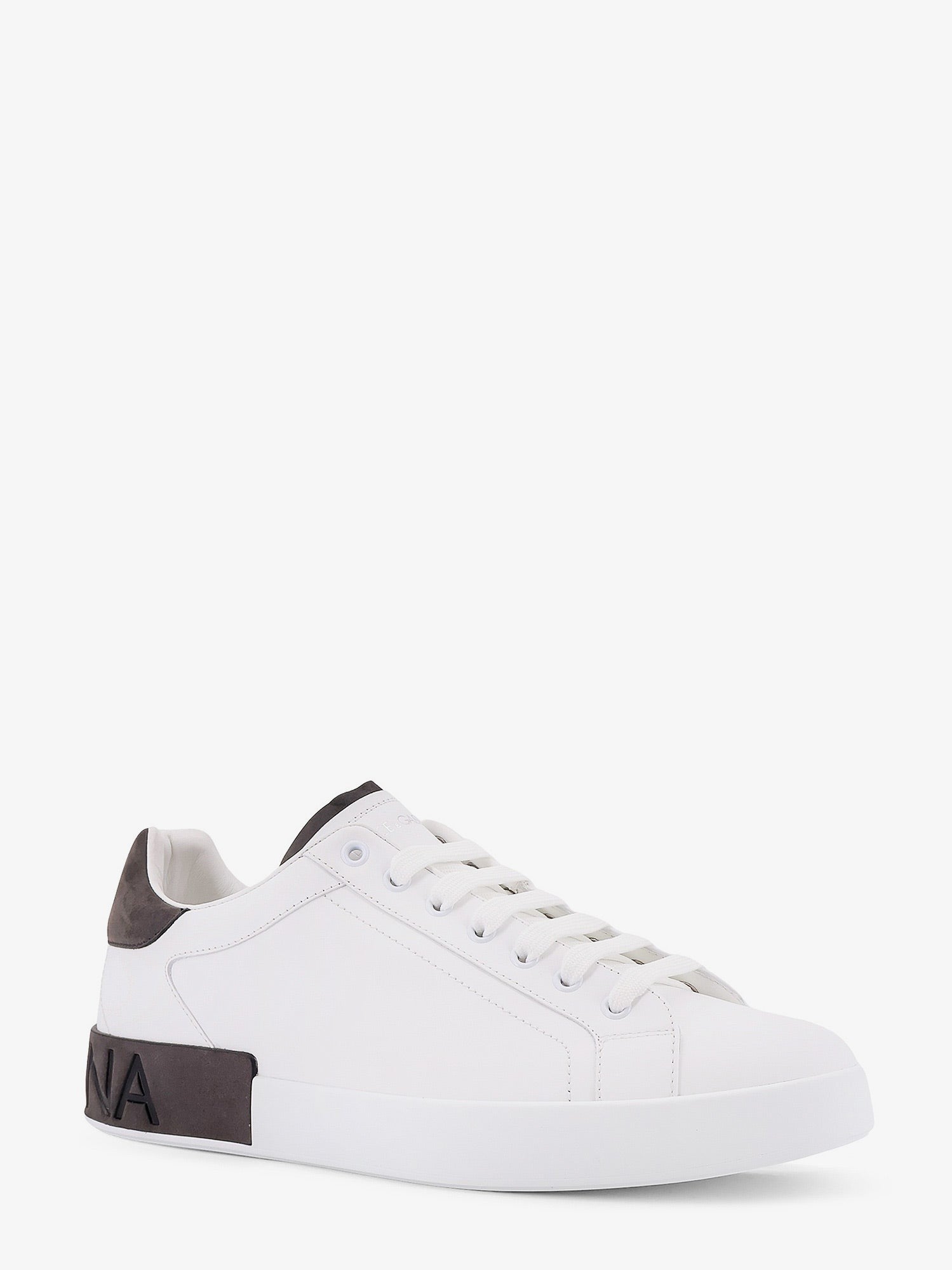 Dolce & Gabbana ZAPATILLAS DE PIEL DE CAÑA BAJA
