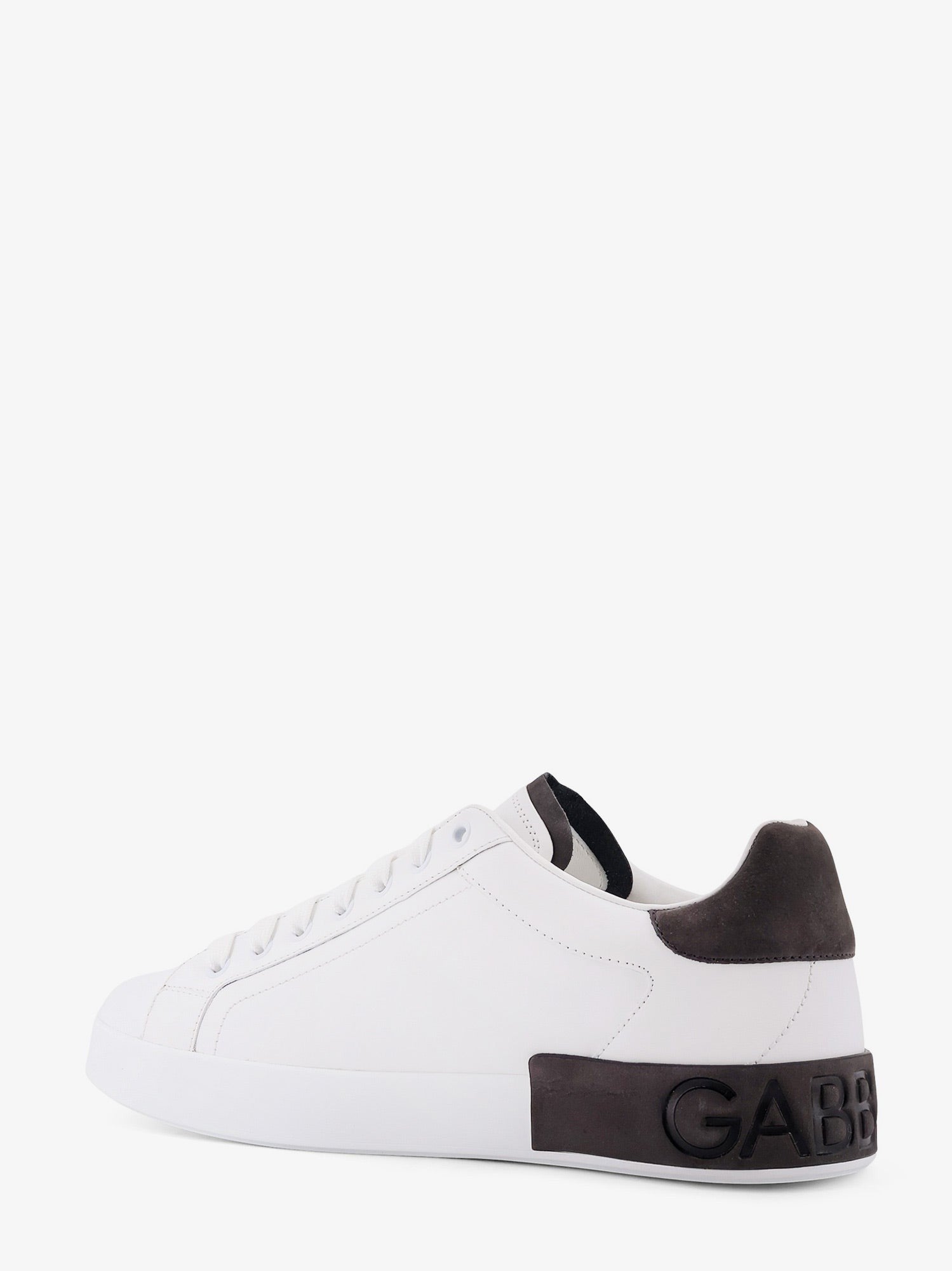 Dolce & Gabbana ZAPATILLAS DE PIEL DE CAÑA BAJA