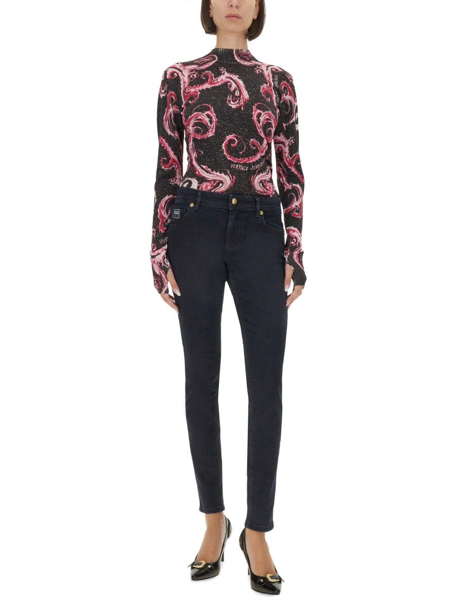 Versace Jeans Couture LUREX KNIT T-SHIRT