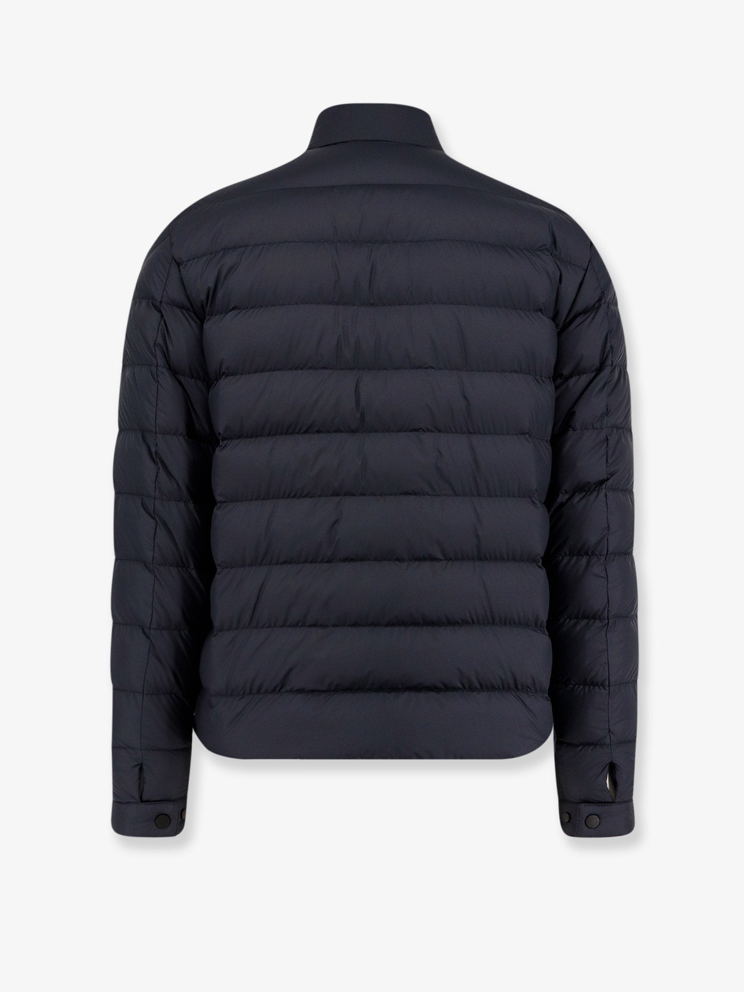 Moncler سترة لايكو من النايلون فائقة النعومة مبطنة بالزغب