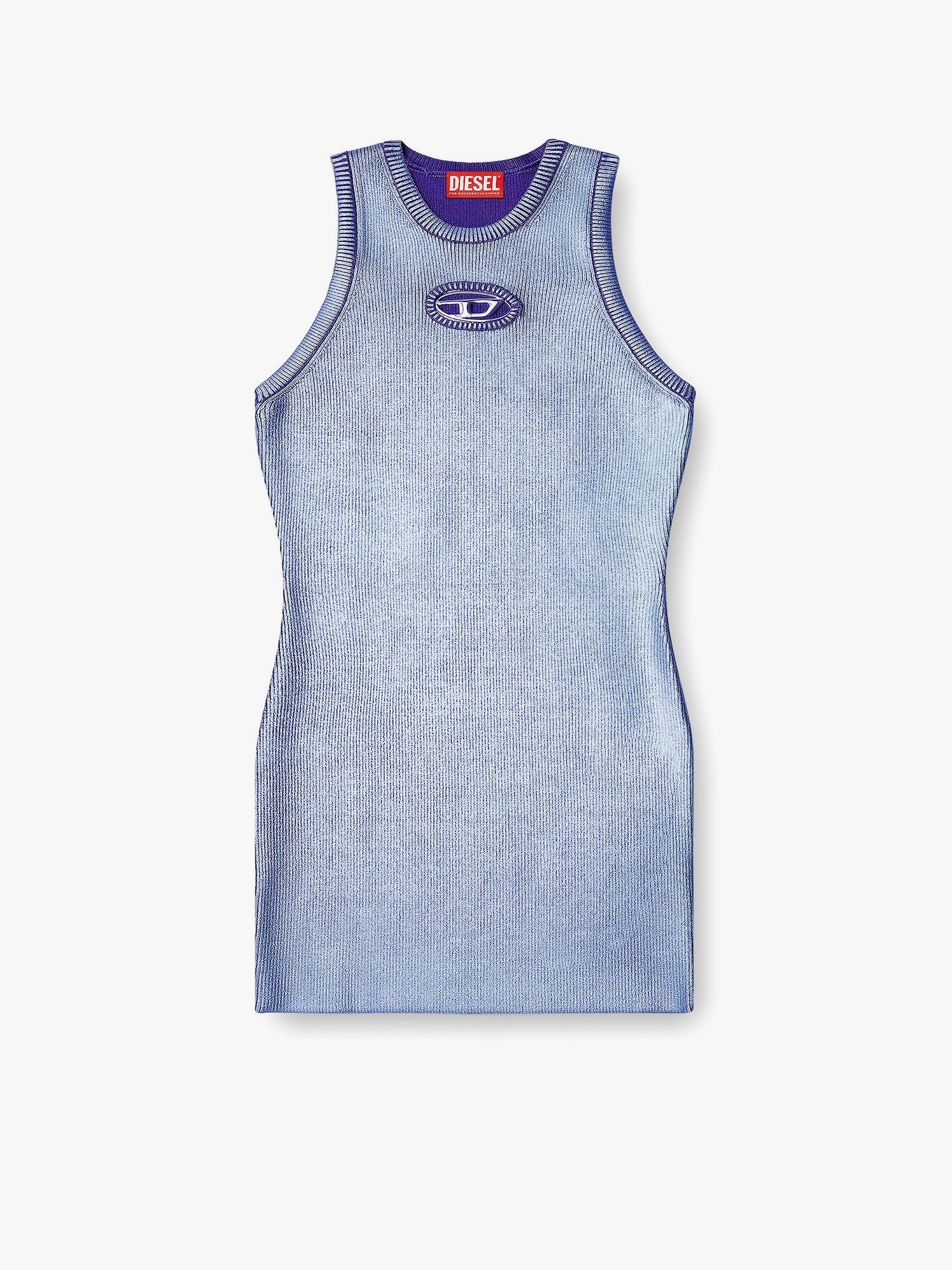 Diesel M-caddix šaty ze směsi viskózy s předním logem