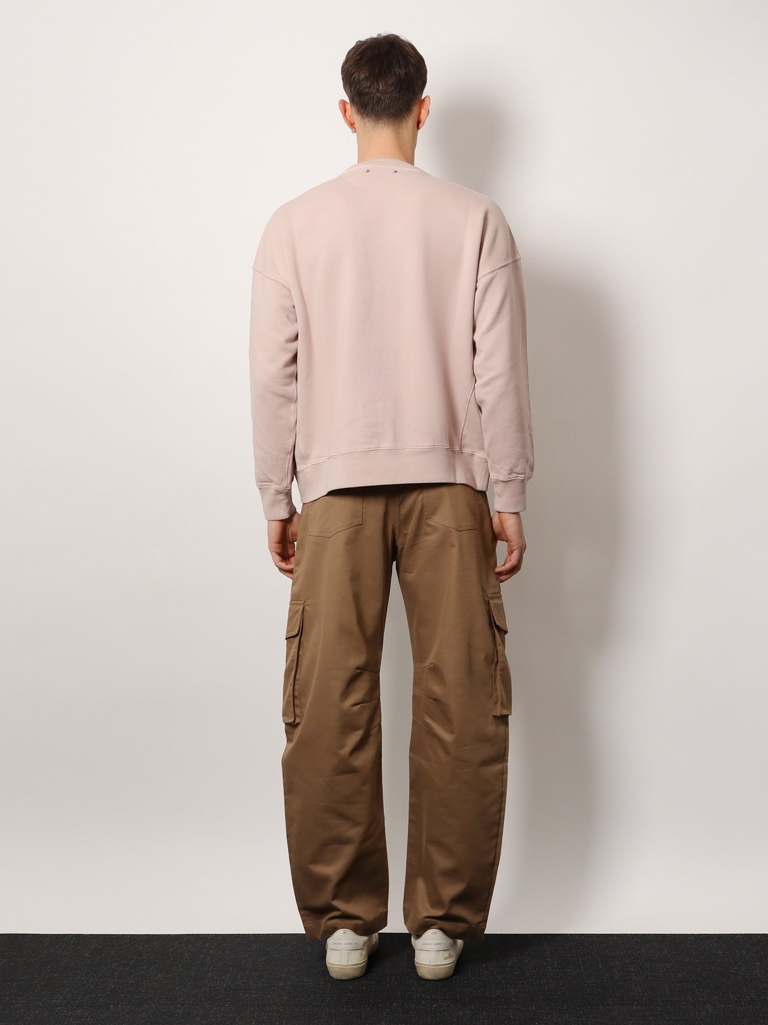 Golden Goose Deluxe Brand M's nelson organic cotton with frontal logo