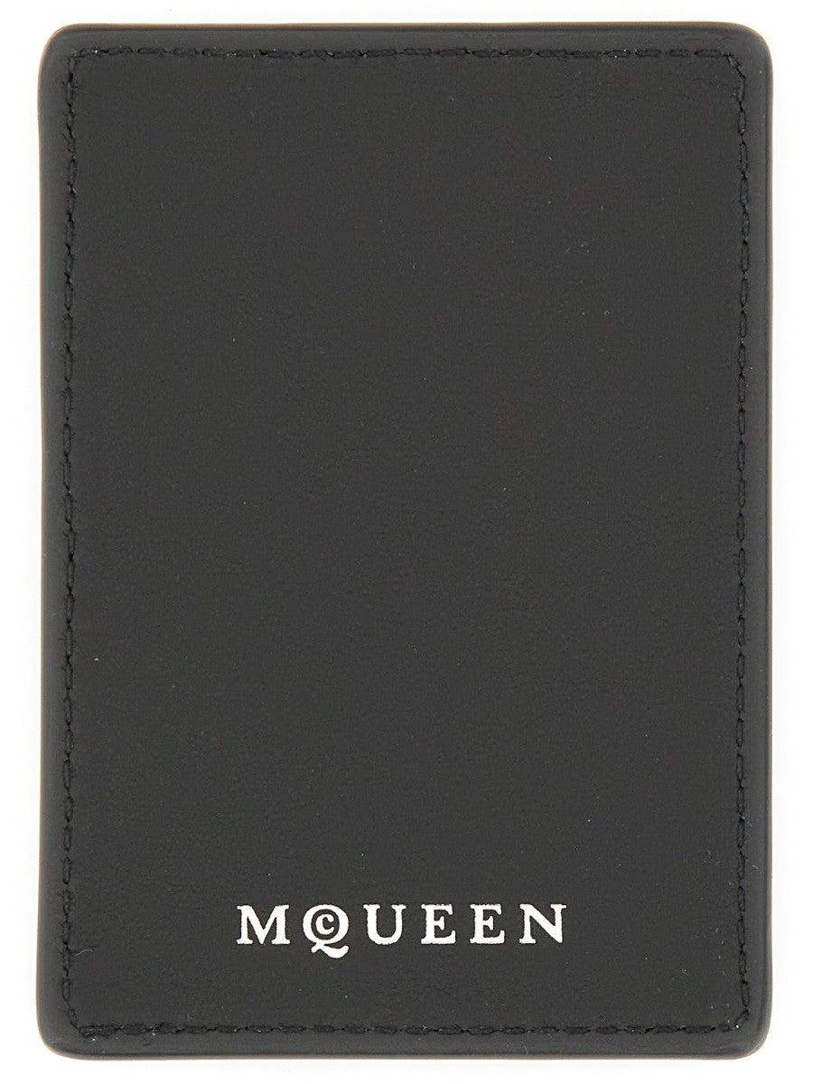Alexander Mcqueen MAGNETNI DRŽAČ KARTICA "SKULL"