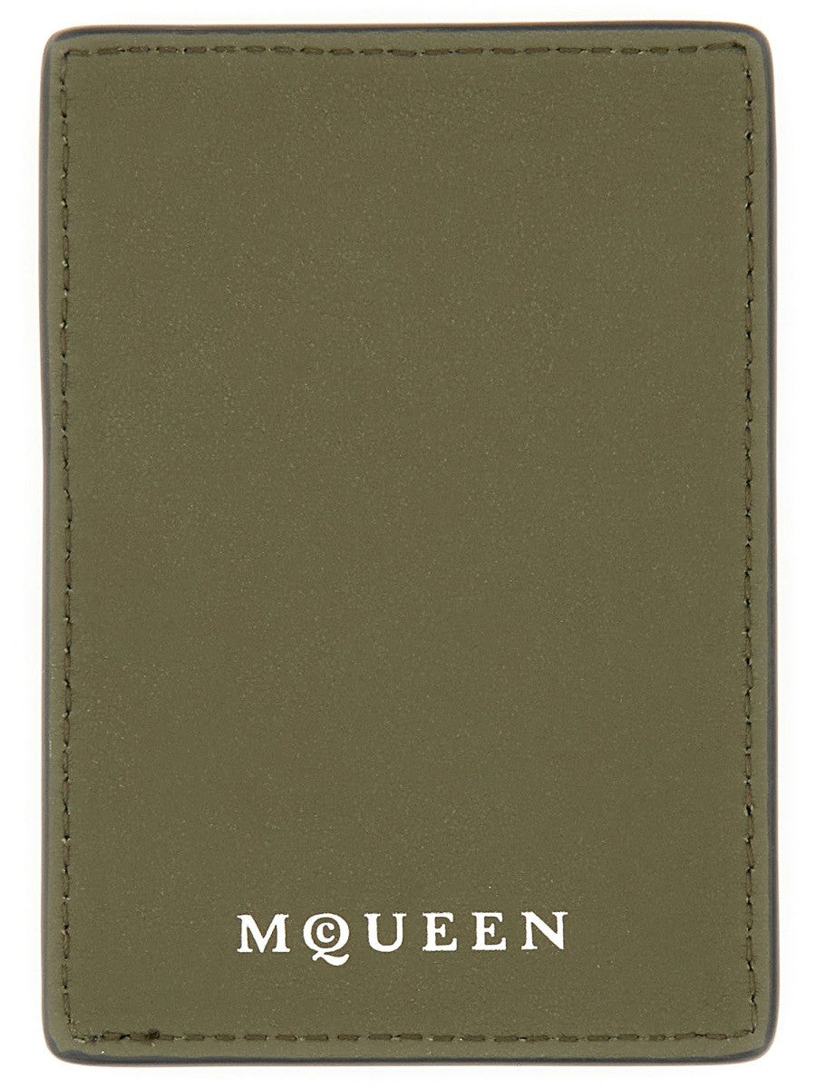 Alexander Mcqueen MAGNETNI DRŽAČ KARTICA "SKULL"