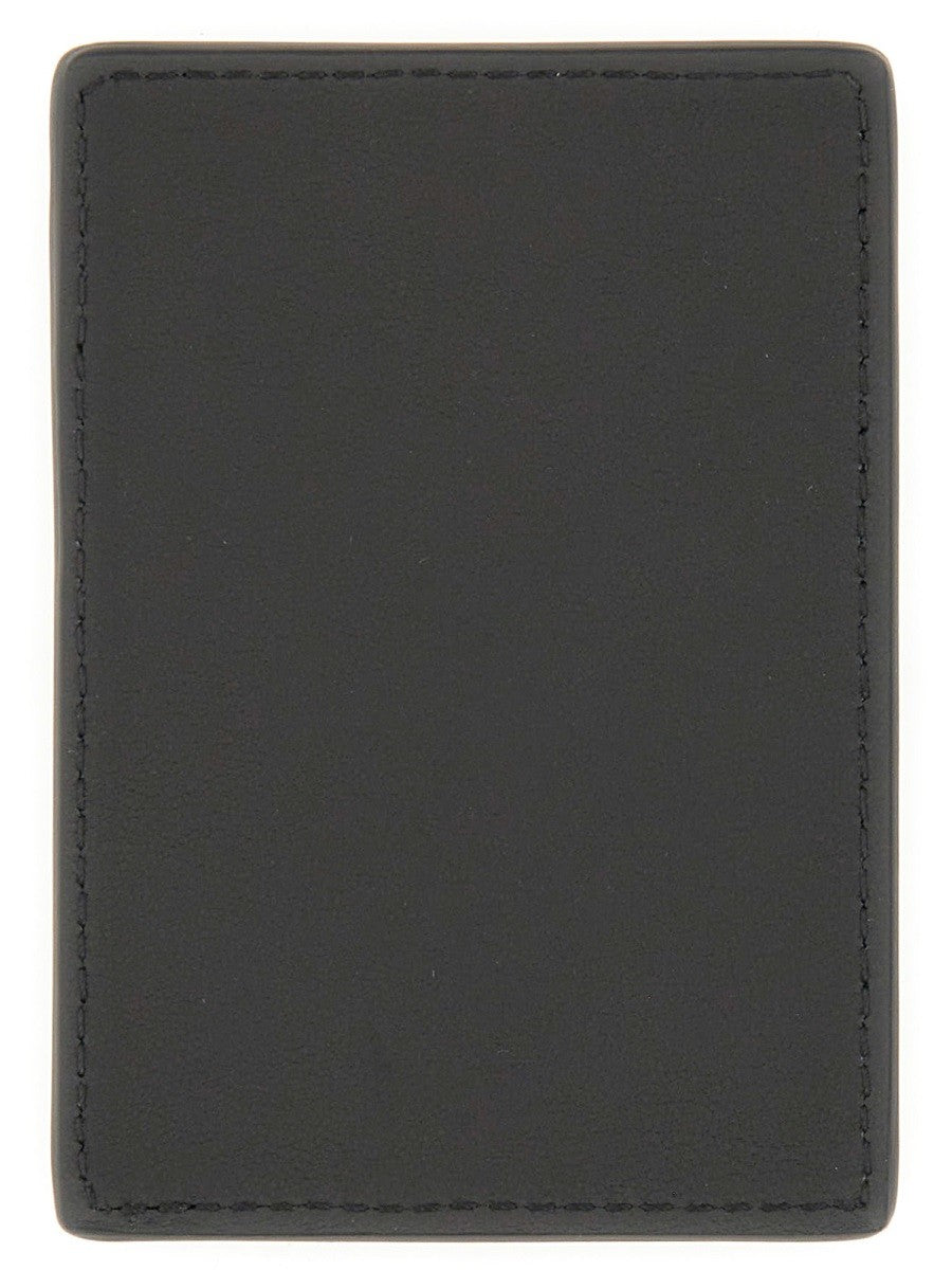 Alexander Mcqueen PORTE-CARTES MAGNÉTIQUE AVEC LOGO