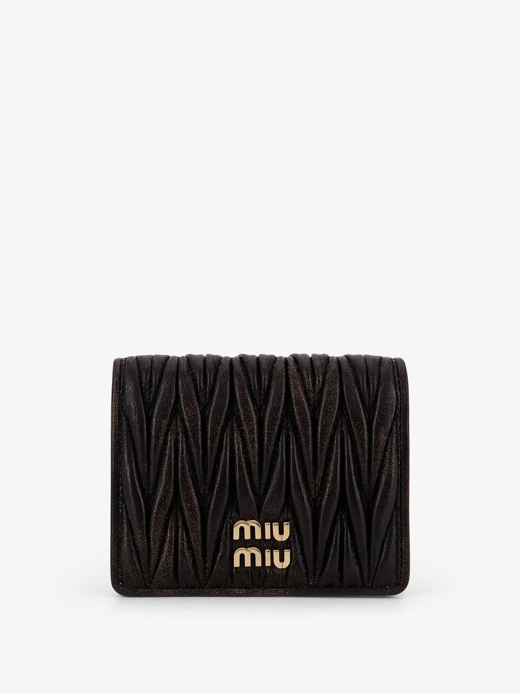 Miu Miu Matelassé leather wallet