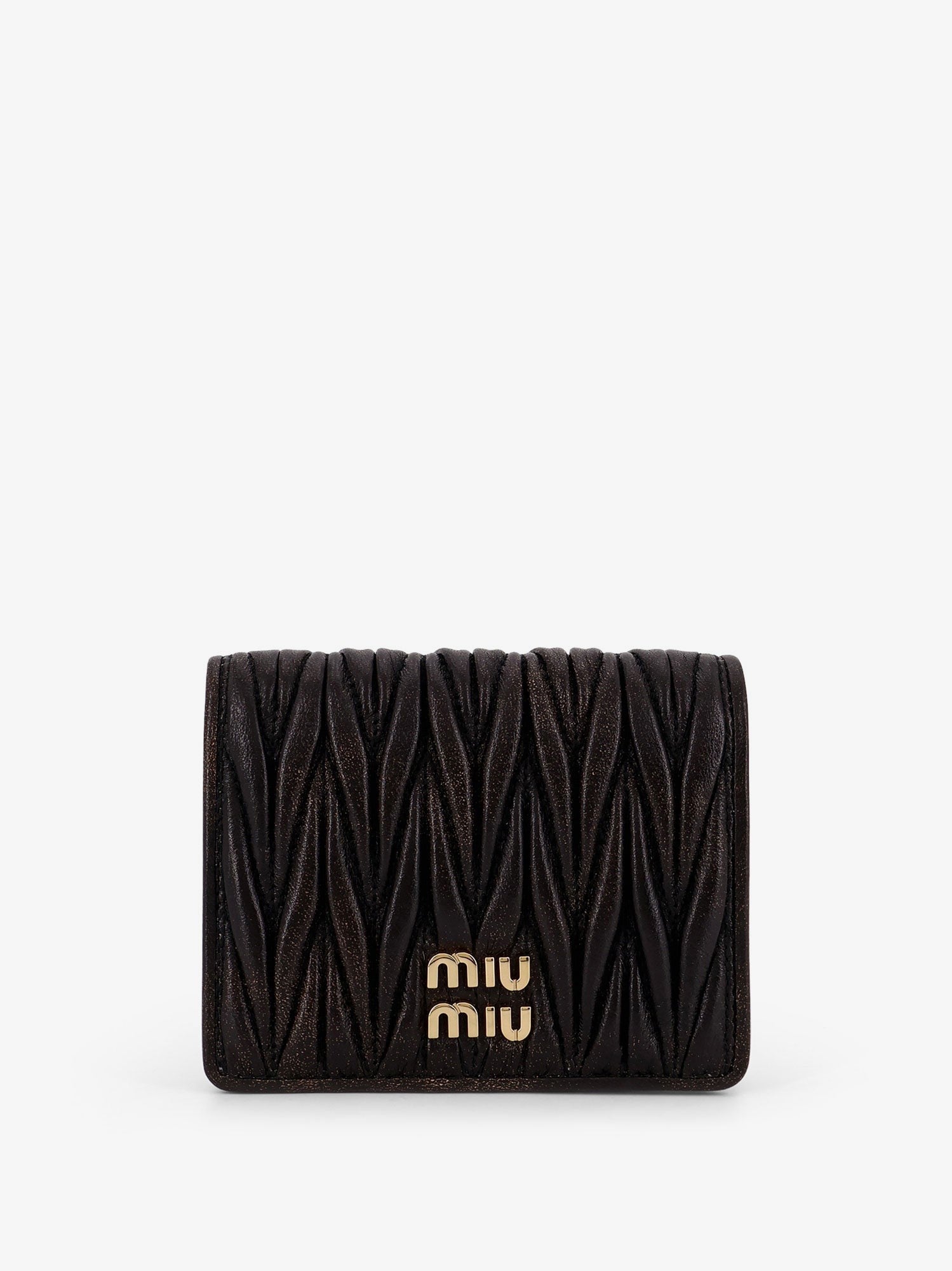 Miu Miu Matelassé leather wallet