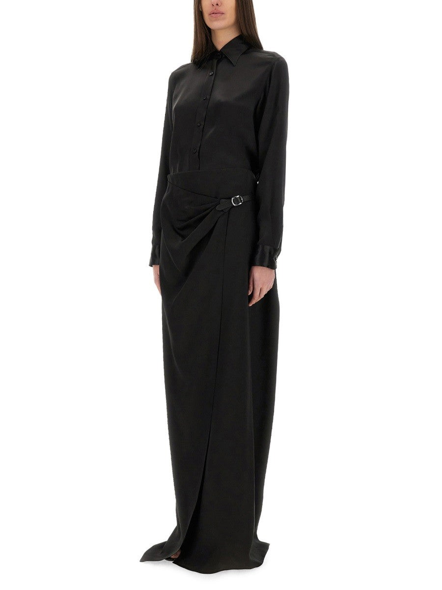 Tom Ford MAXI "WRAP" SKIRT WITH BELT