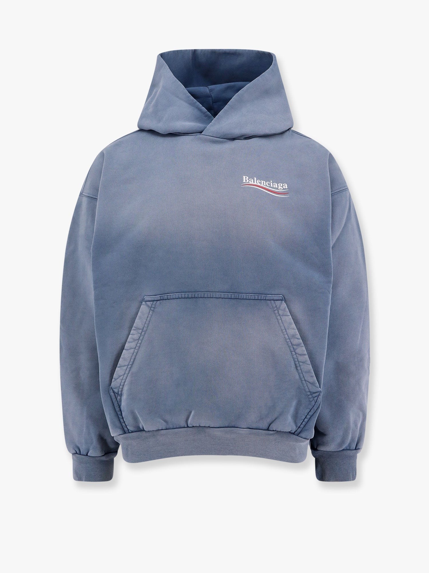 Balenciaga hettegenser med logotrykk