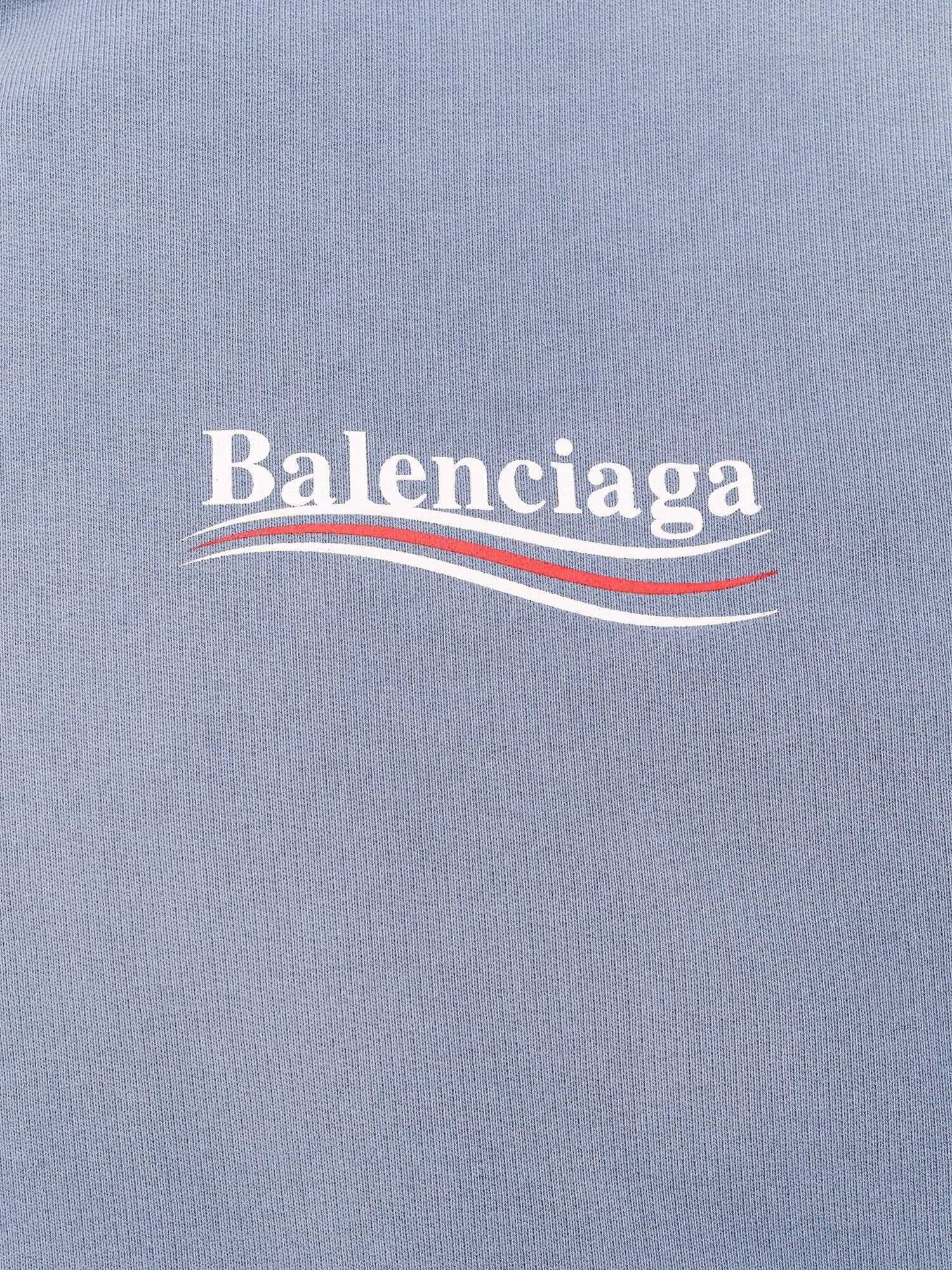 Balenciaga hettegenser med logotrykk