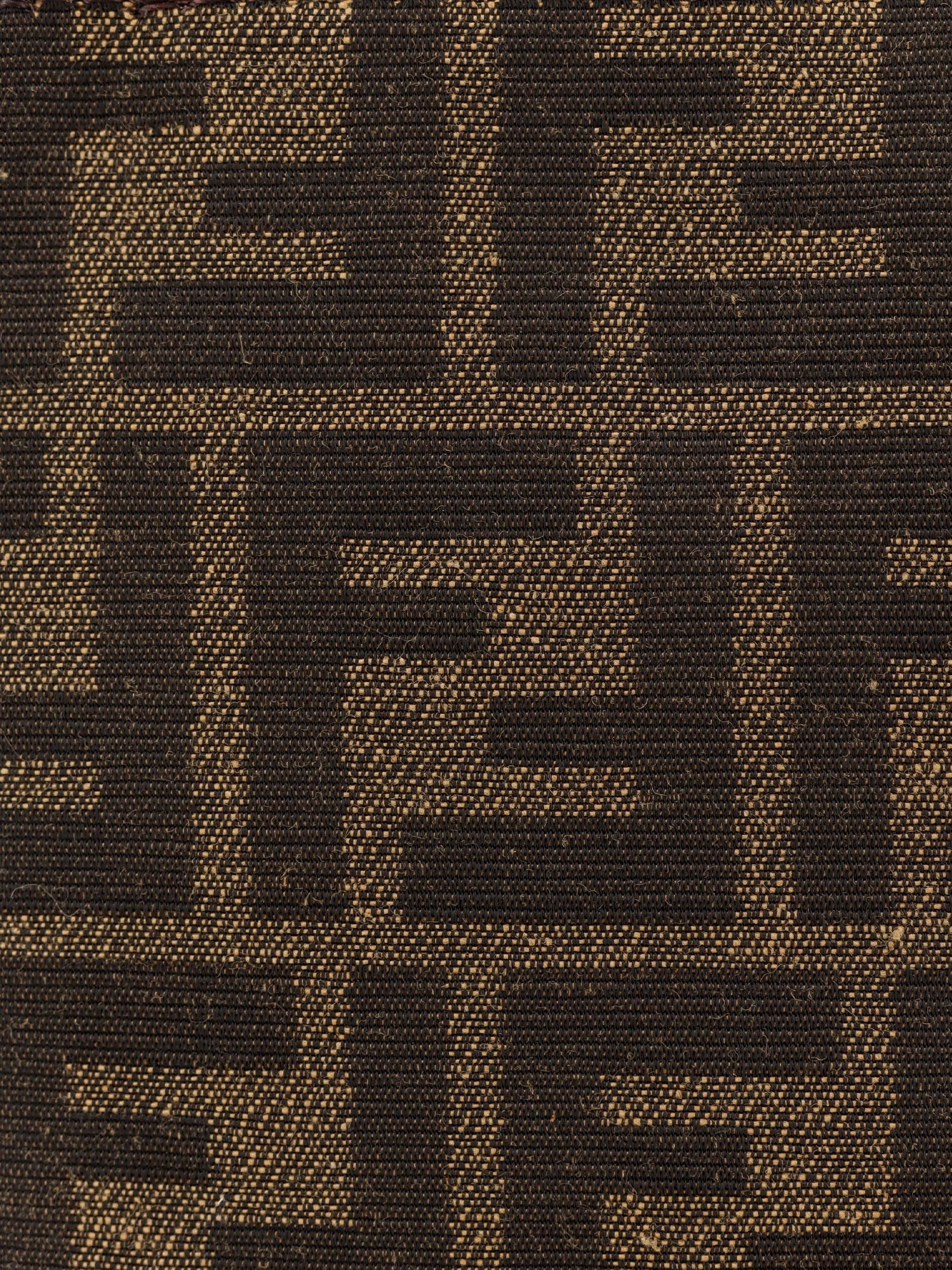Fendi Medium Flat FF Jacquard fabric Pouch